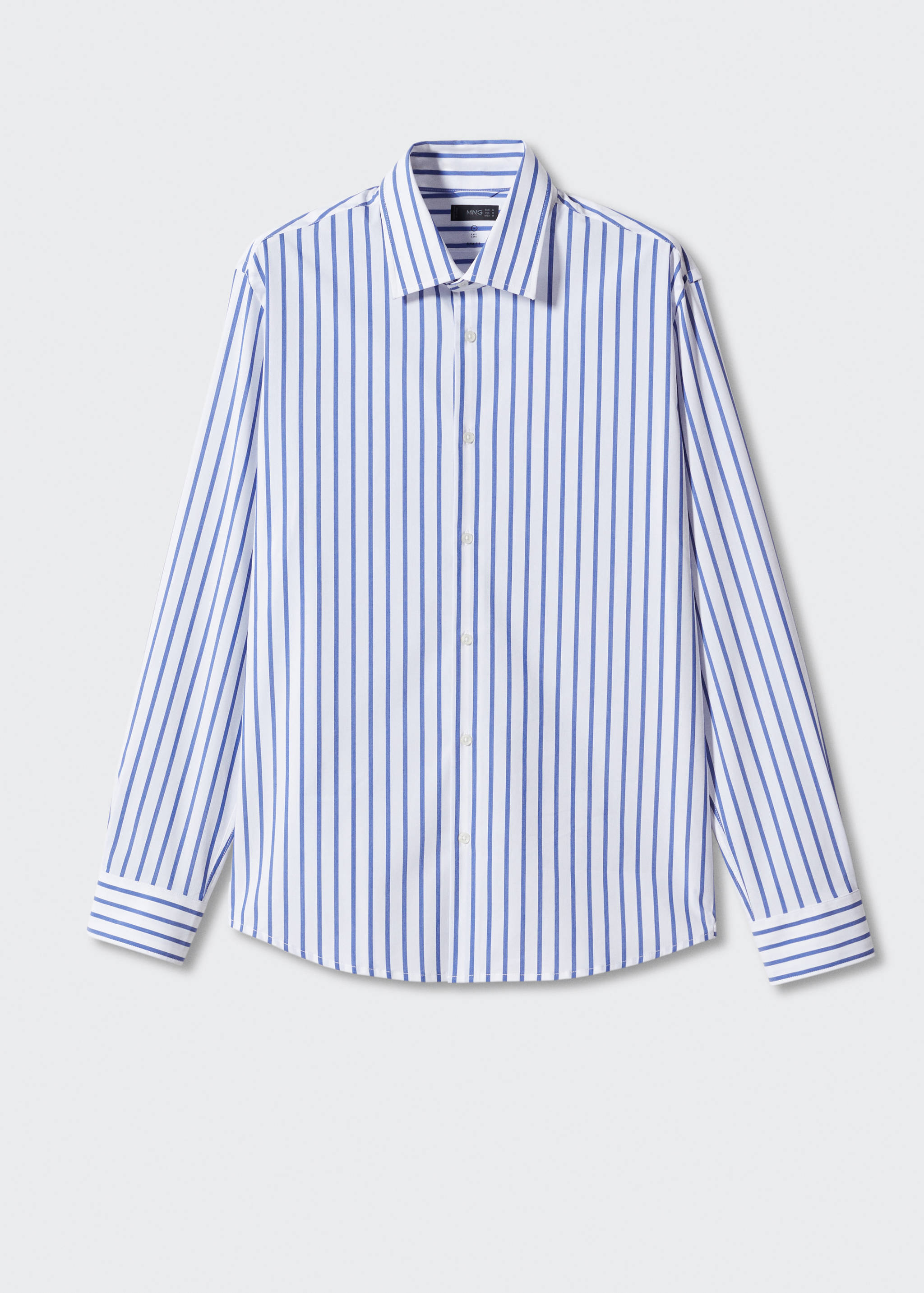 قميص قطن مخطط مجسم - منتج دون نموذج