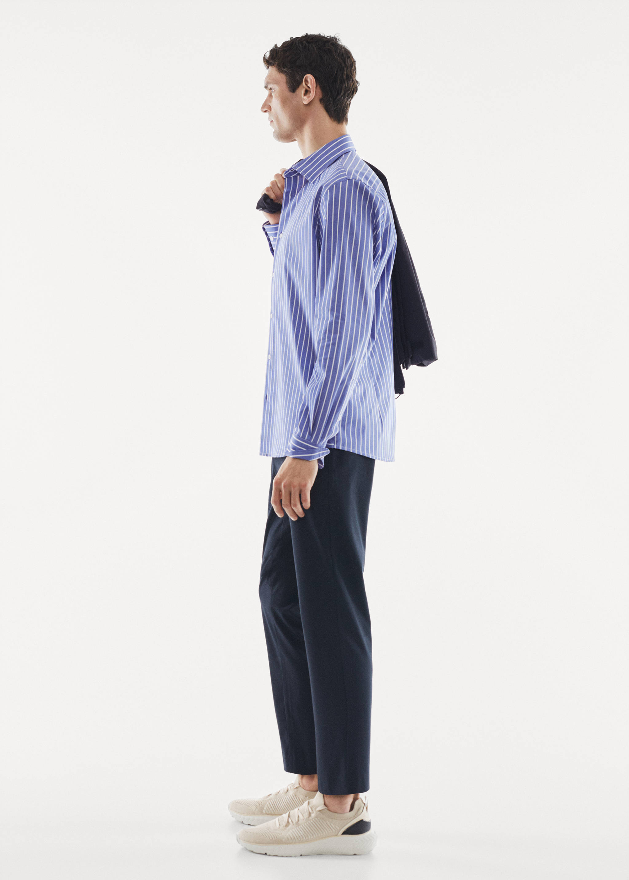 قميص قطن مخطط مجسم - تفاصيل المنتج 6