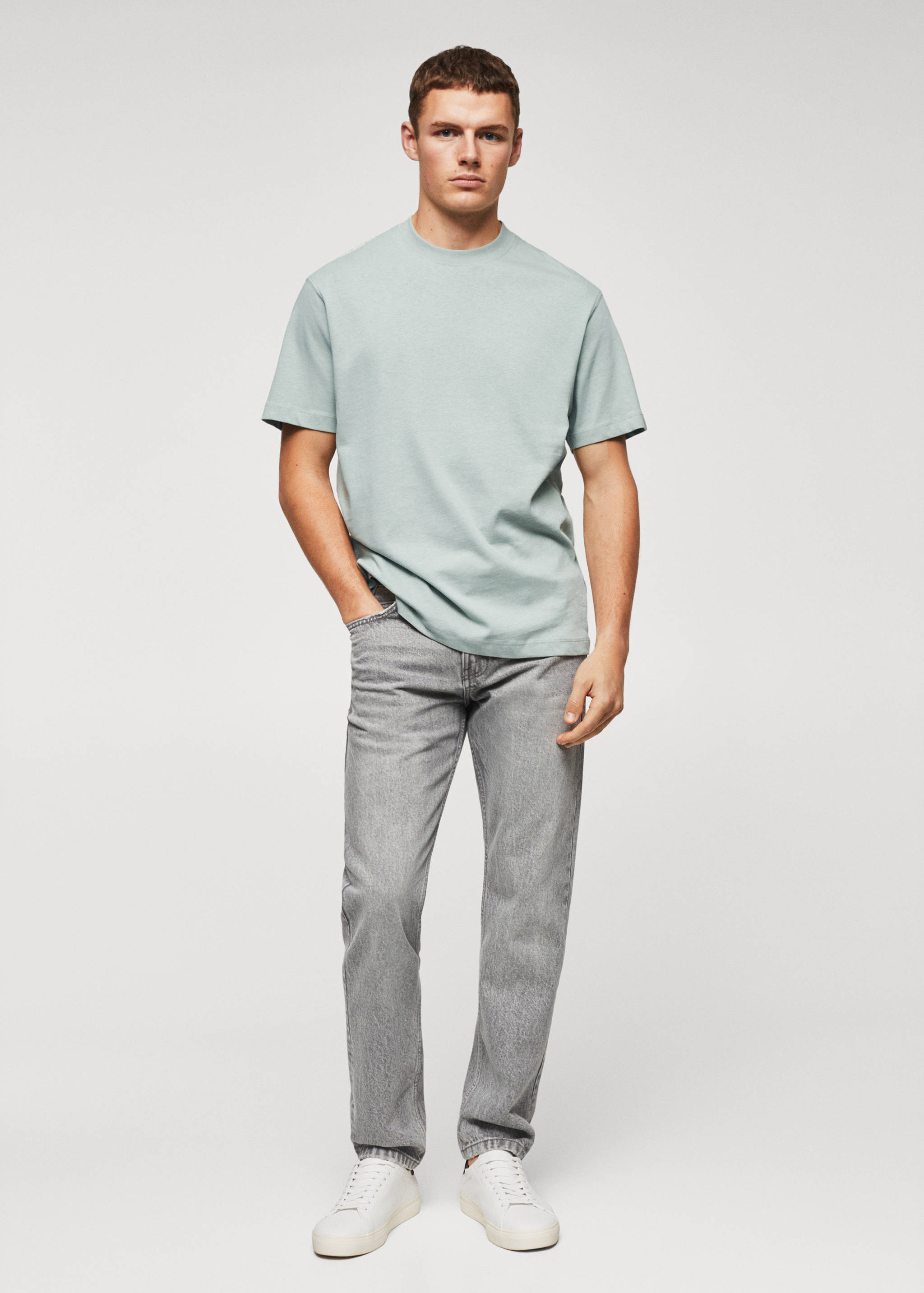 Relaxed fit cotton t-shirt - General plane