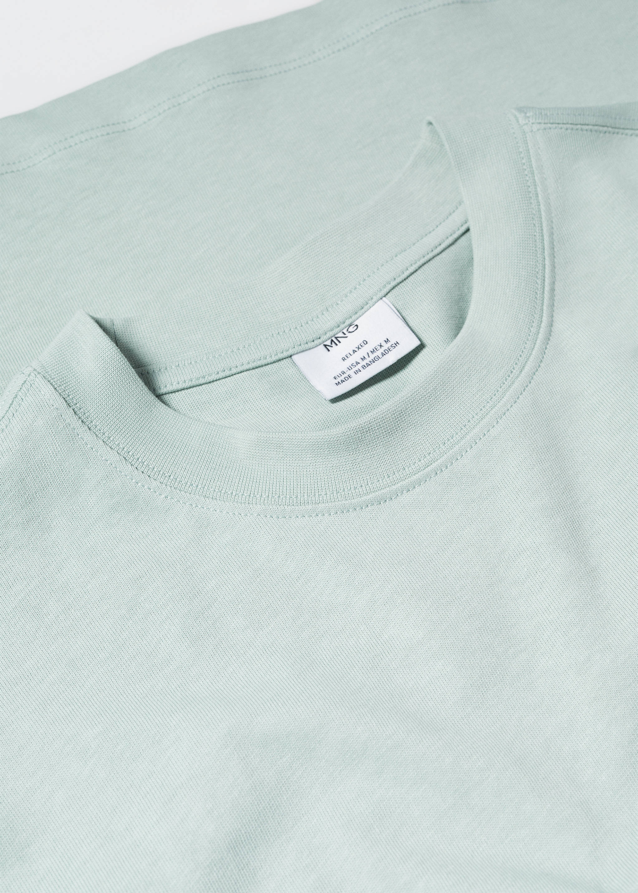 Relaxed fit cotton t-shirt - Details of the article 8