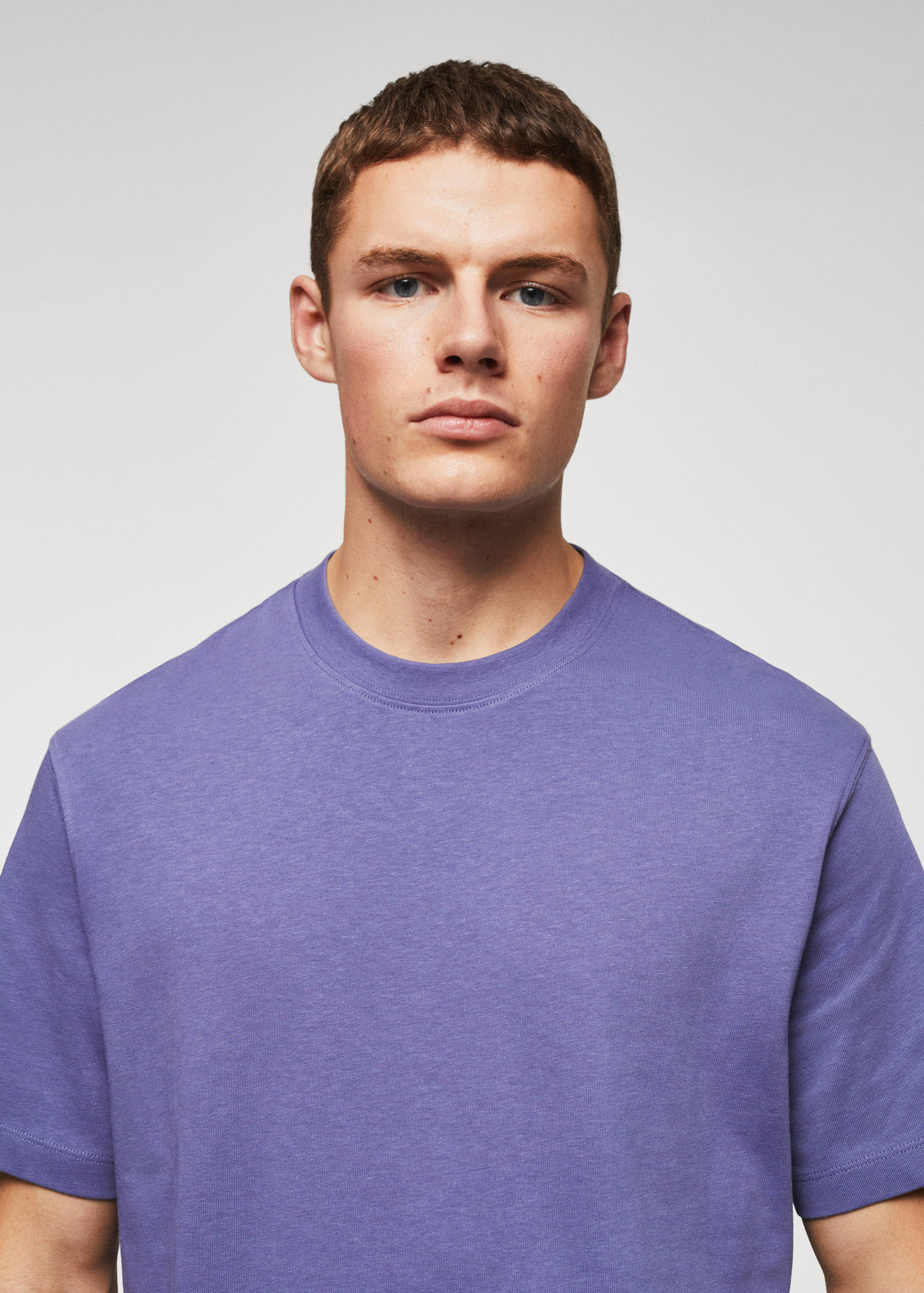 Relaxed fit cotton t-shirt - Details of the article 1