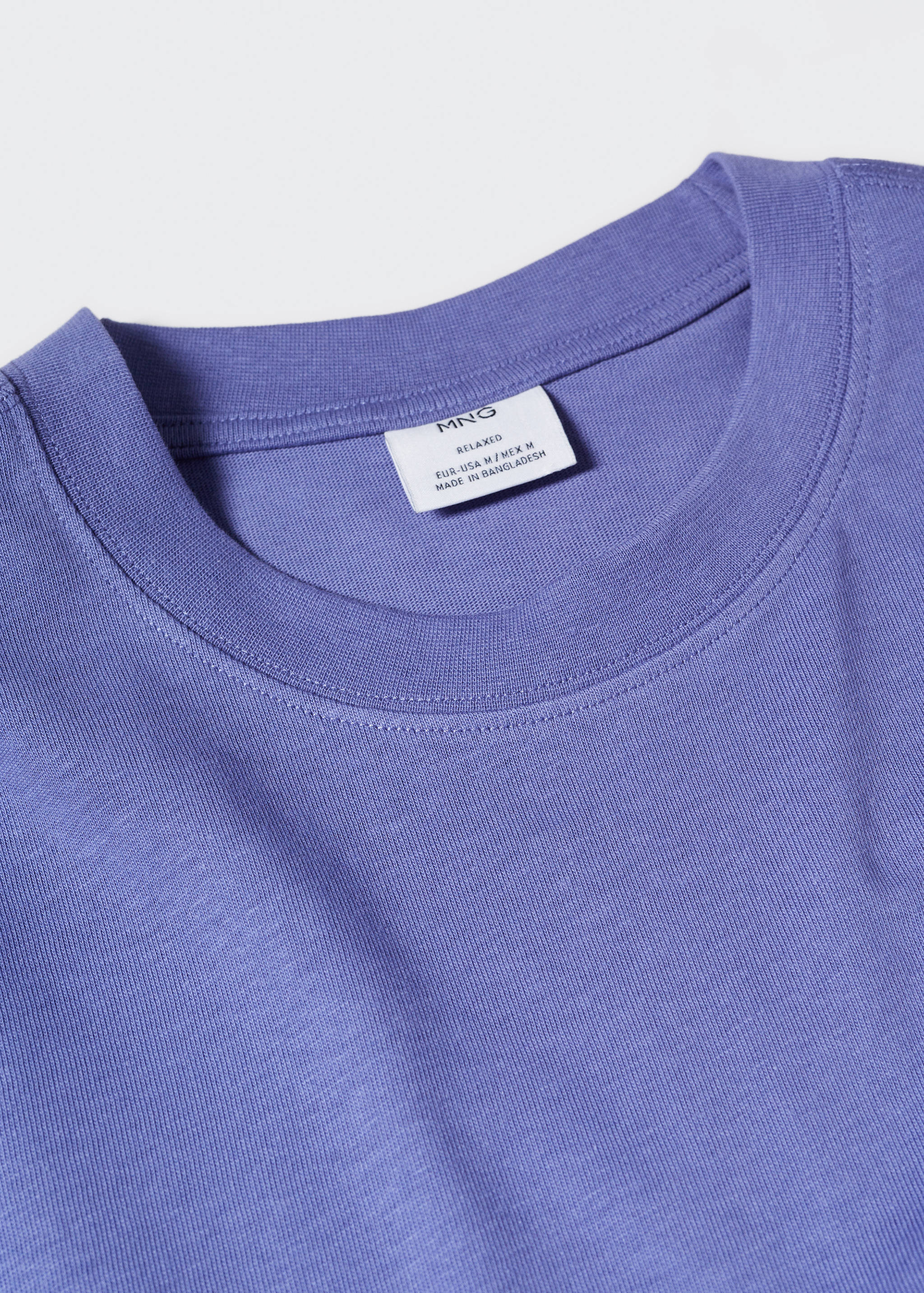 Relaxed fit cotton t-shirt - Details of the article 8