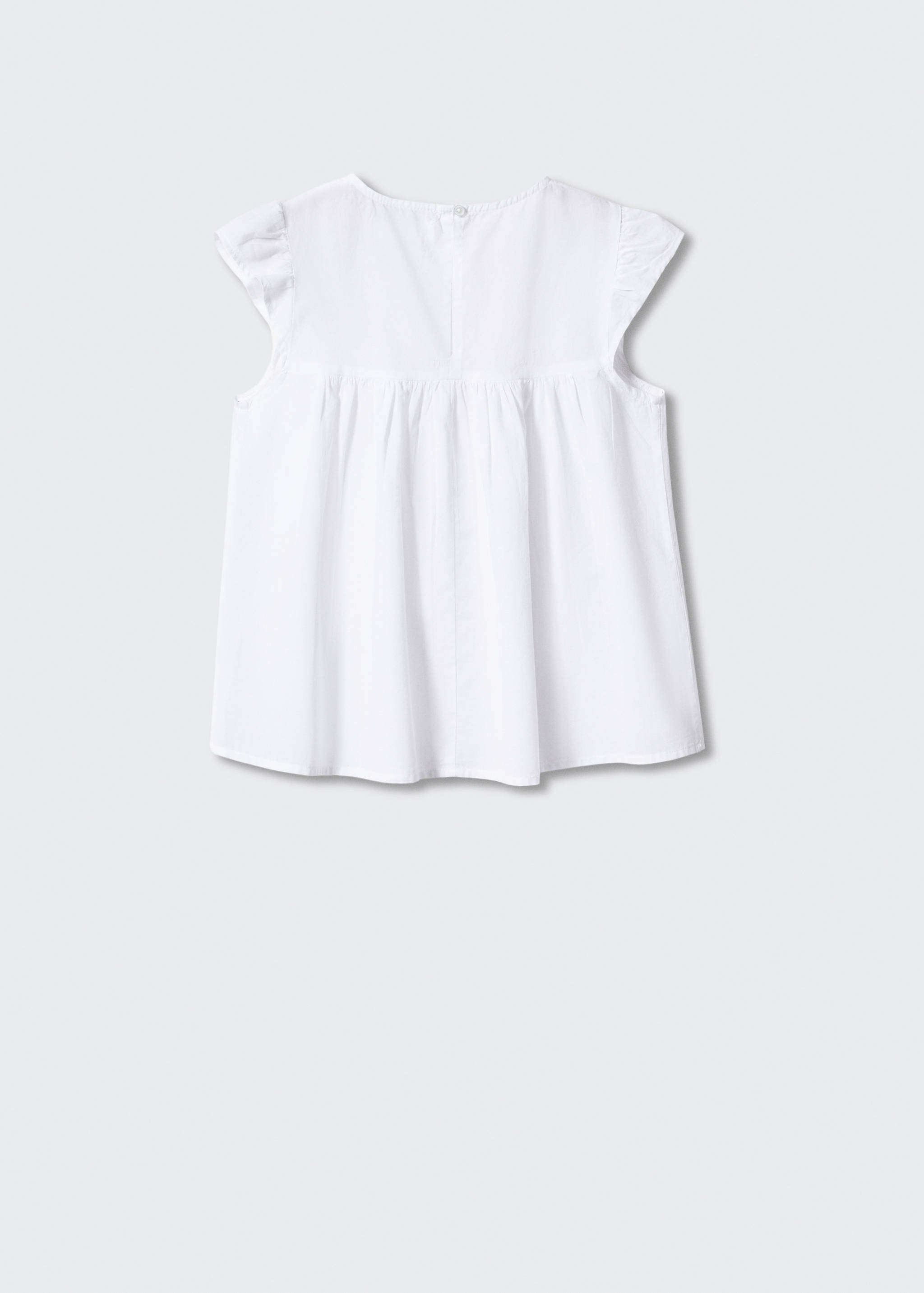 Blouse manches volantées - Verso de l’article