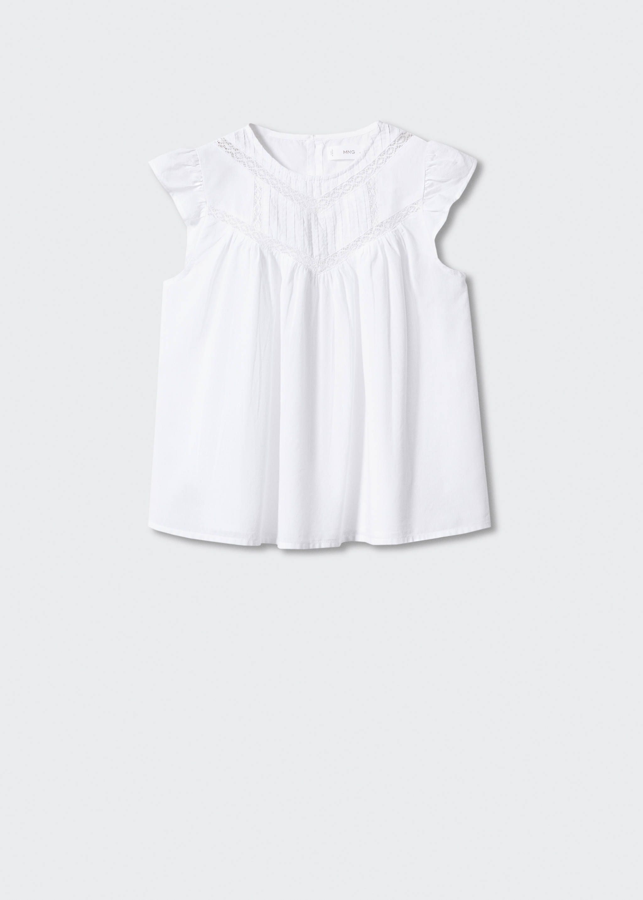 Blouse manches volantées - Article sans modèle