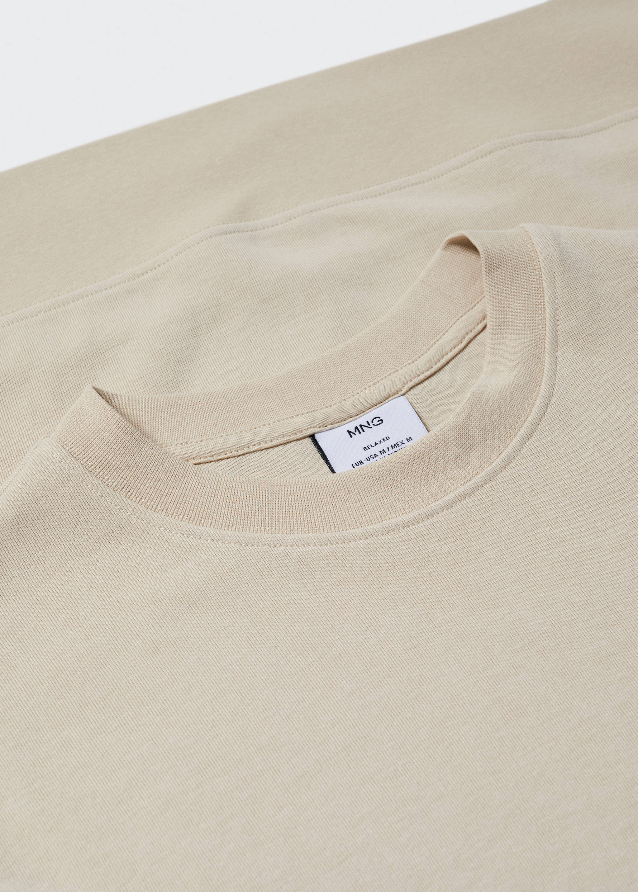 Sweat-shirt tissu éponge manches courtes - Détail de l'article 8