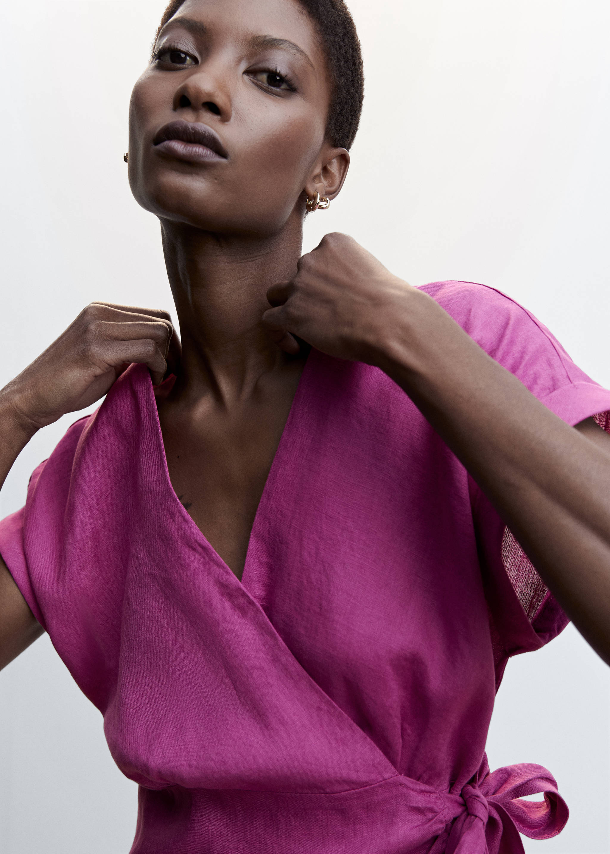 Robe lin nœud - Détail de l'article 1