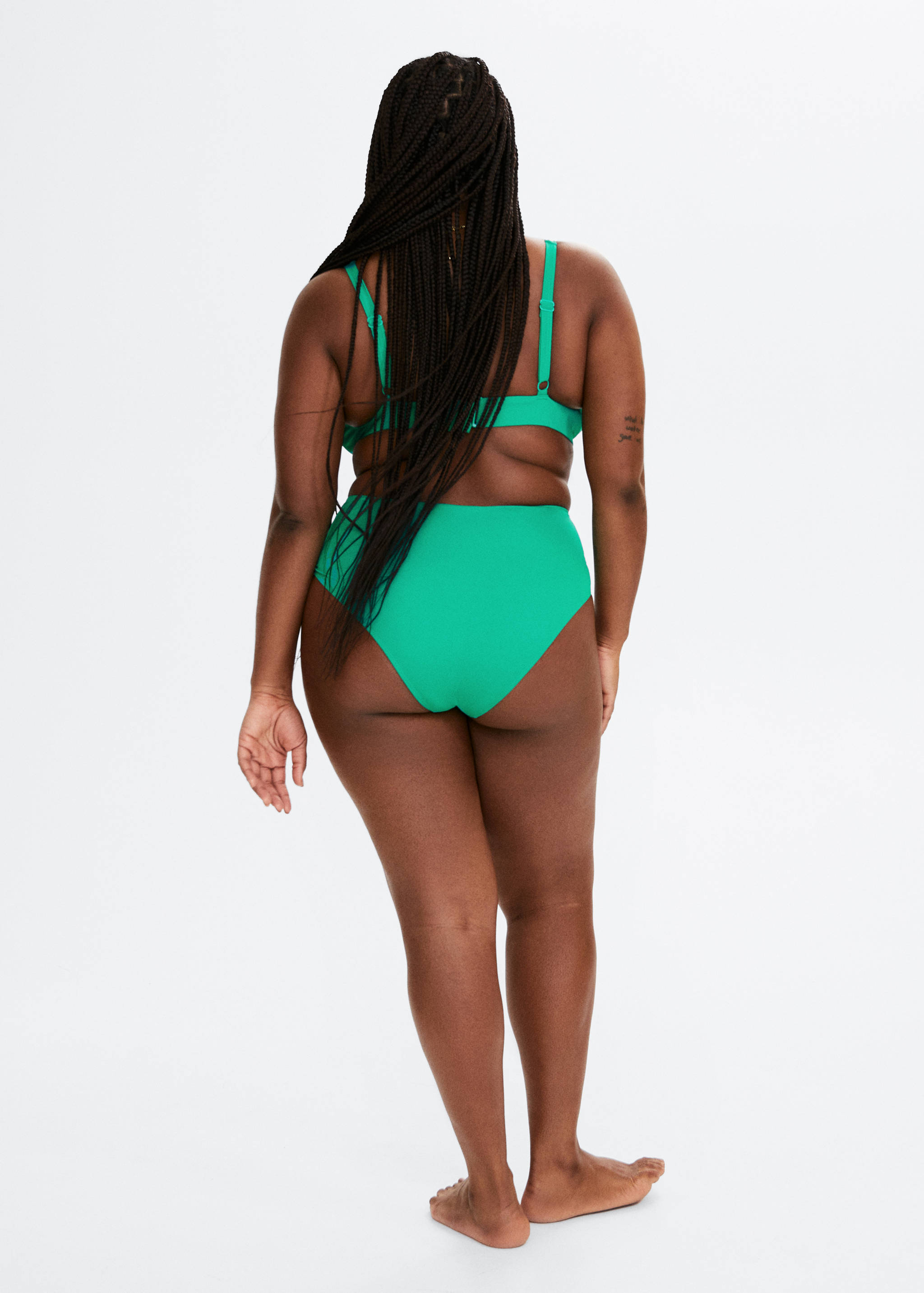 Triangle bikini top - Reverse of the article