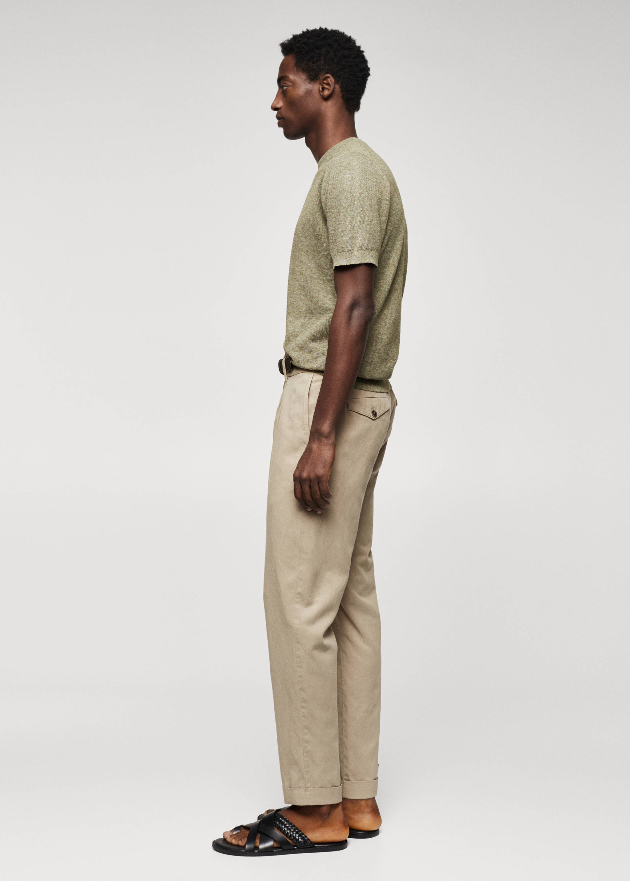 Трикотажная футболка из хлопка - Деталь изделия 4