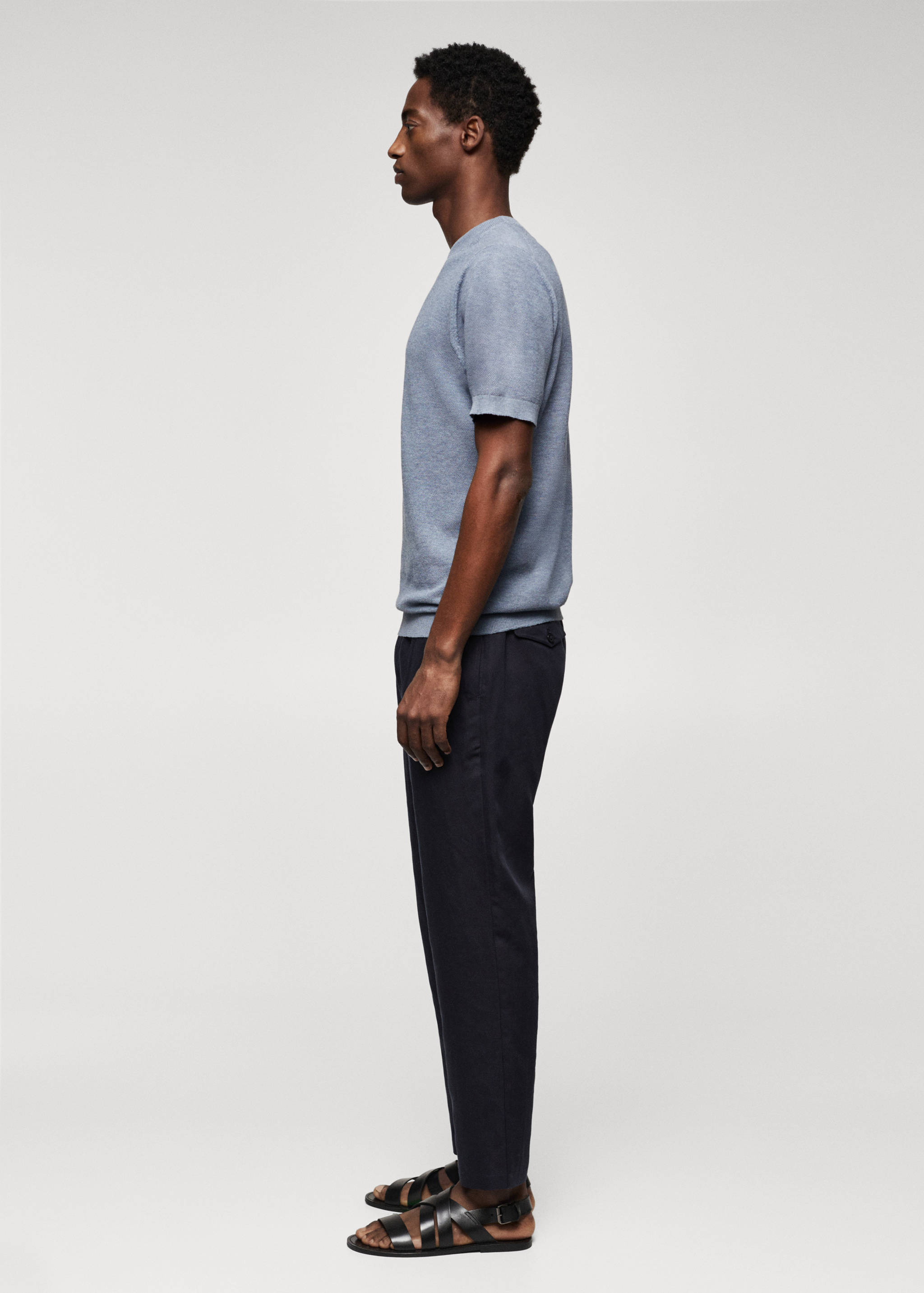 Трикотажная футболка из хлопка - Деталь изделия 4