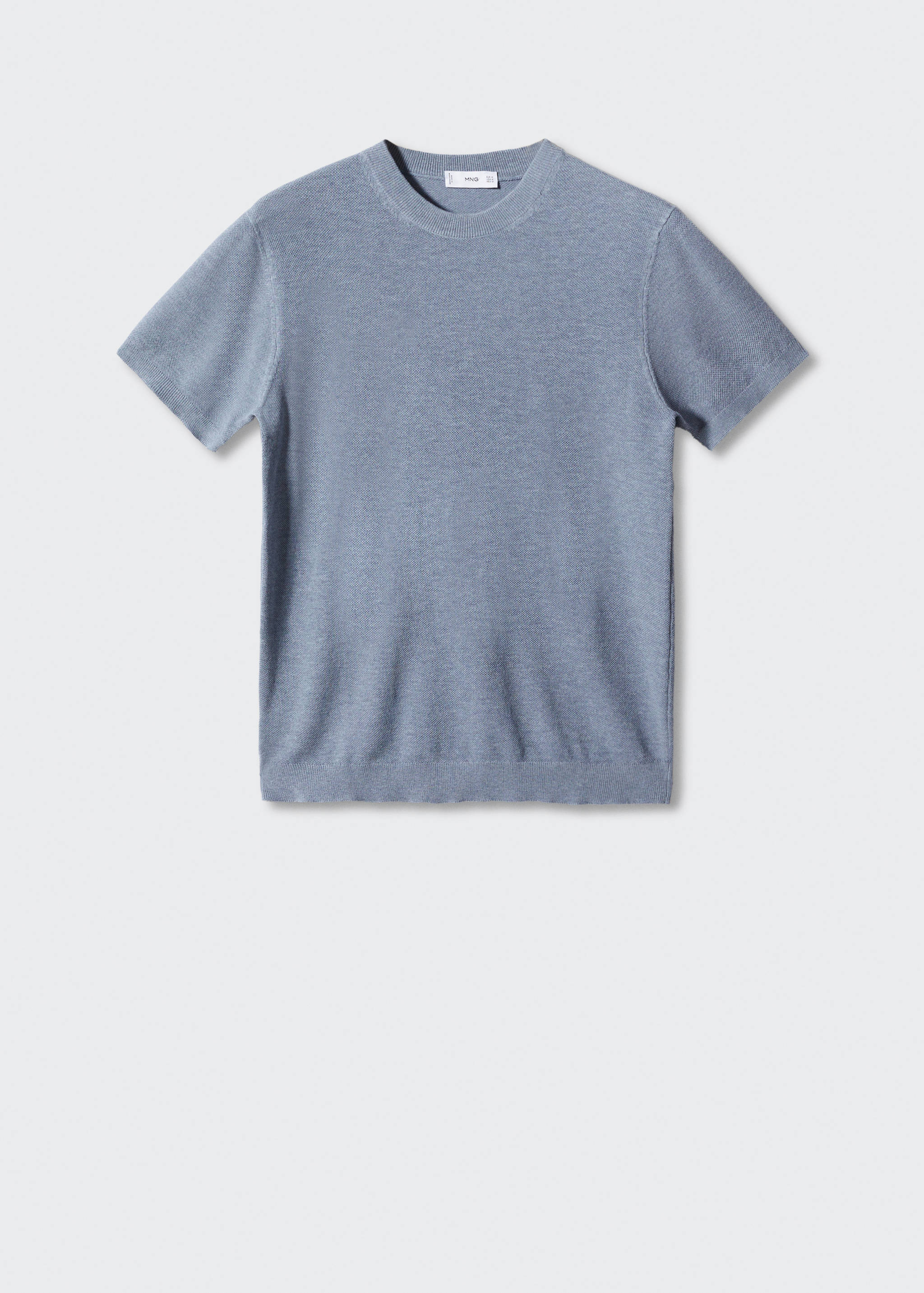 Трикотажная футболка из хлопка - Изделие без модели