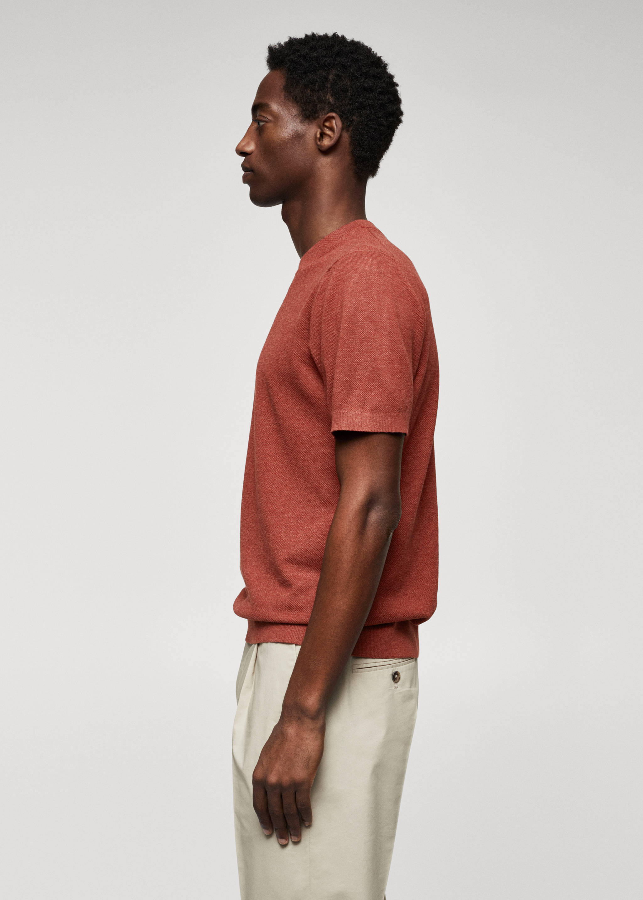 Трикотажная футболка из хлопка - Деталь изделия 4