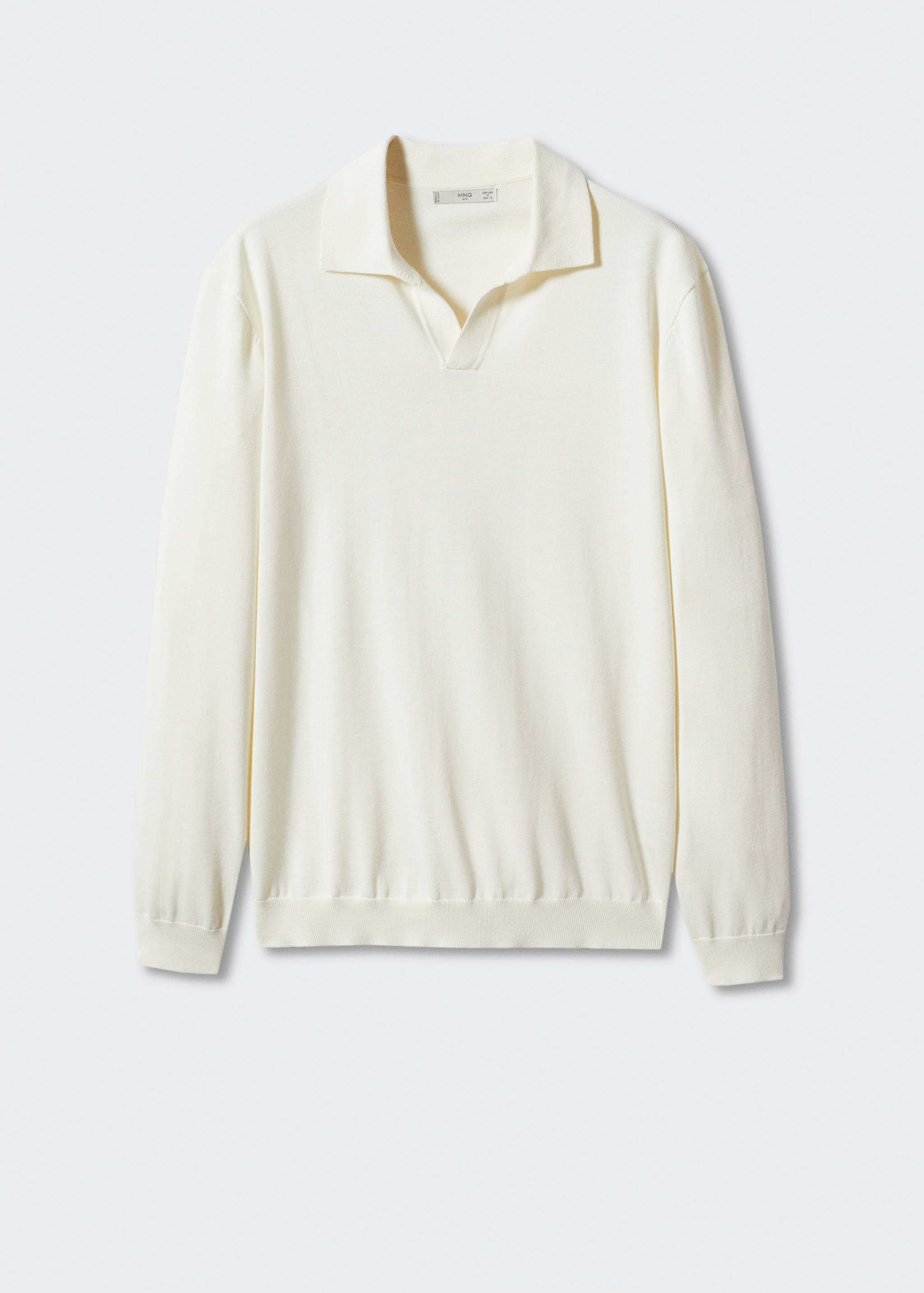 Polo maille manches longues - Article sans modèle