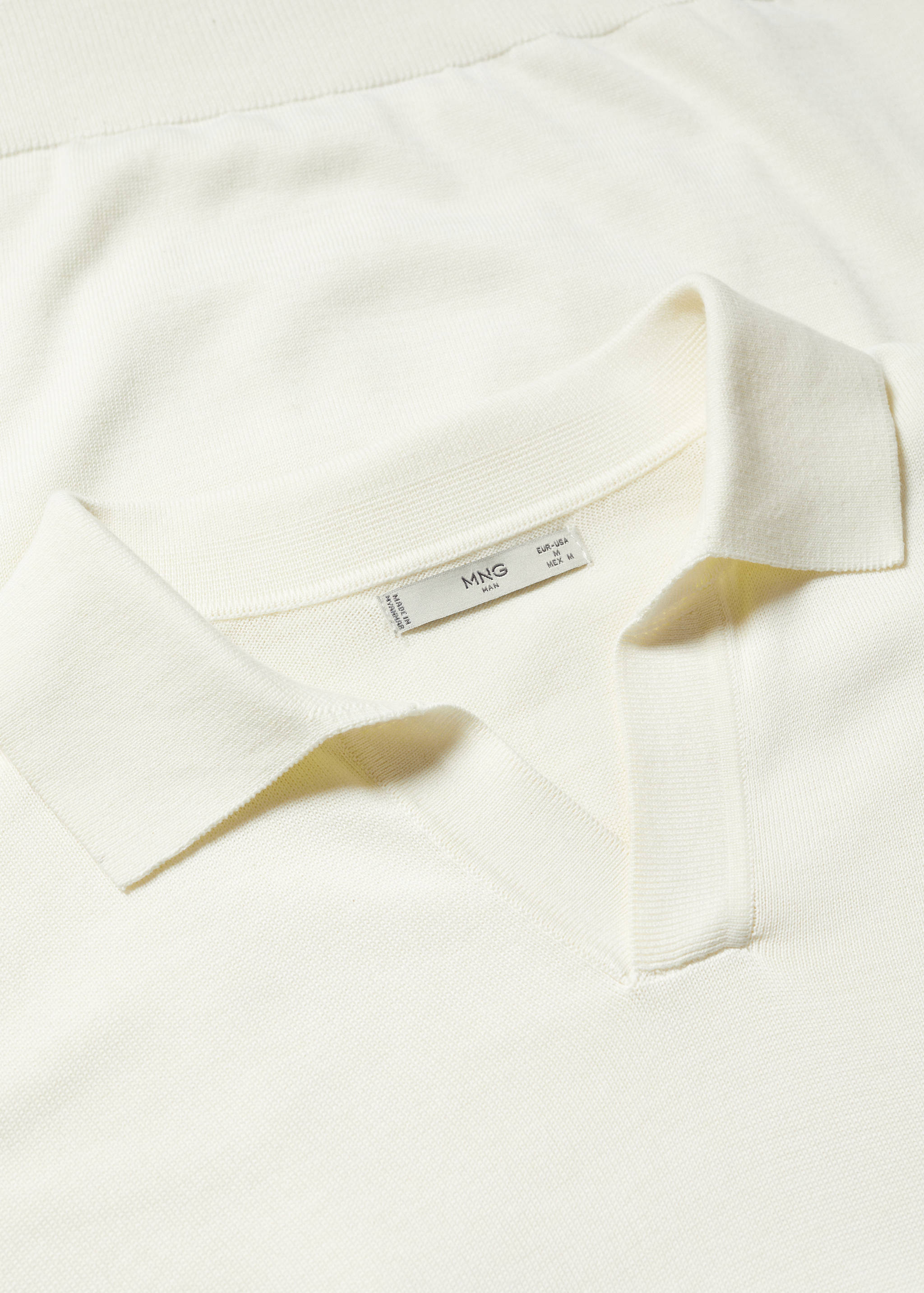 Polo maille manches longues - Détail de l'article 8