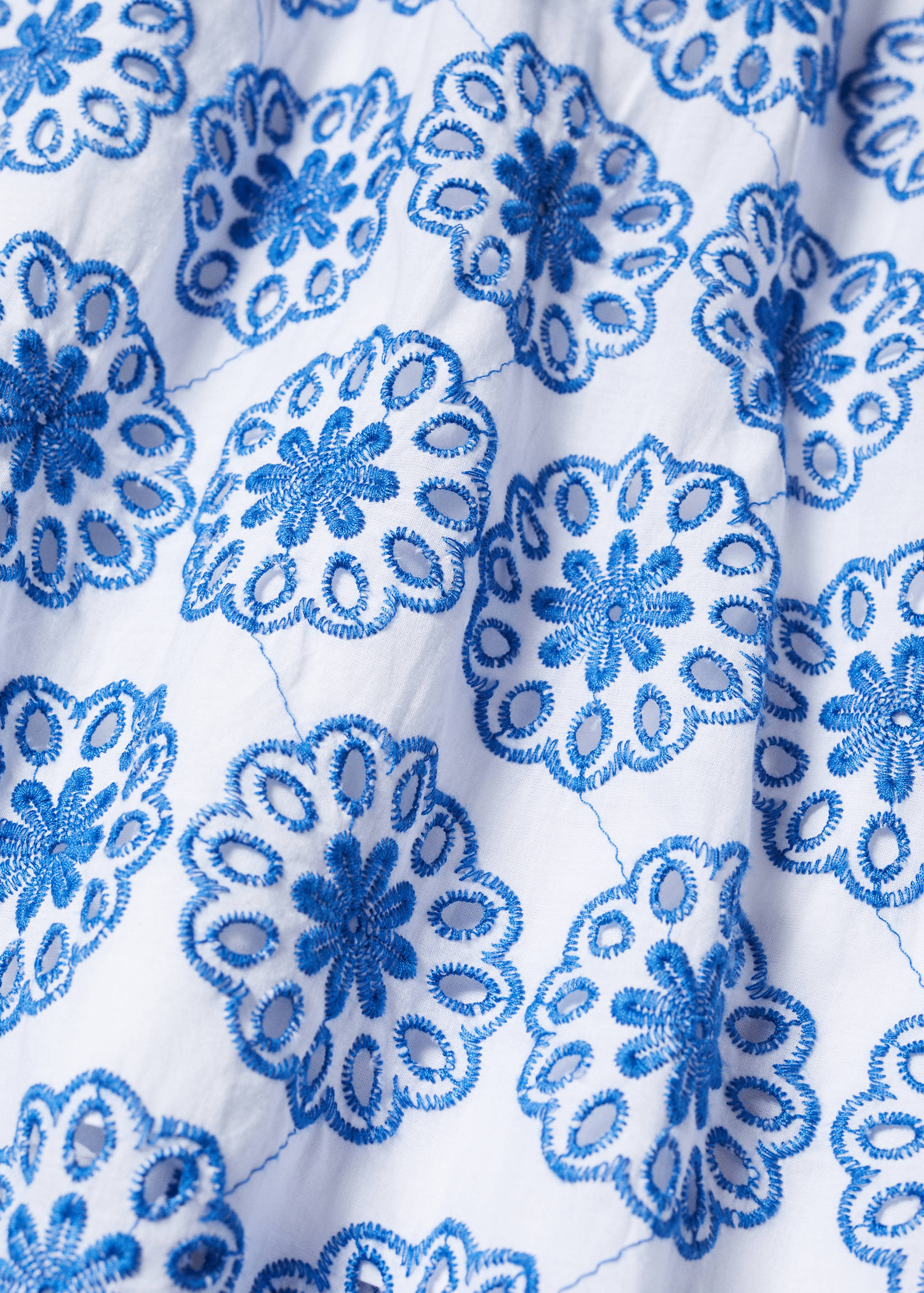 فستان مطرز بأزهار - تفاصيل المنتج 8