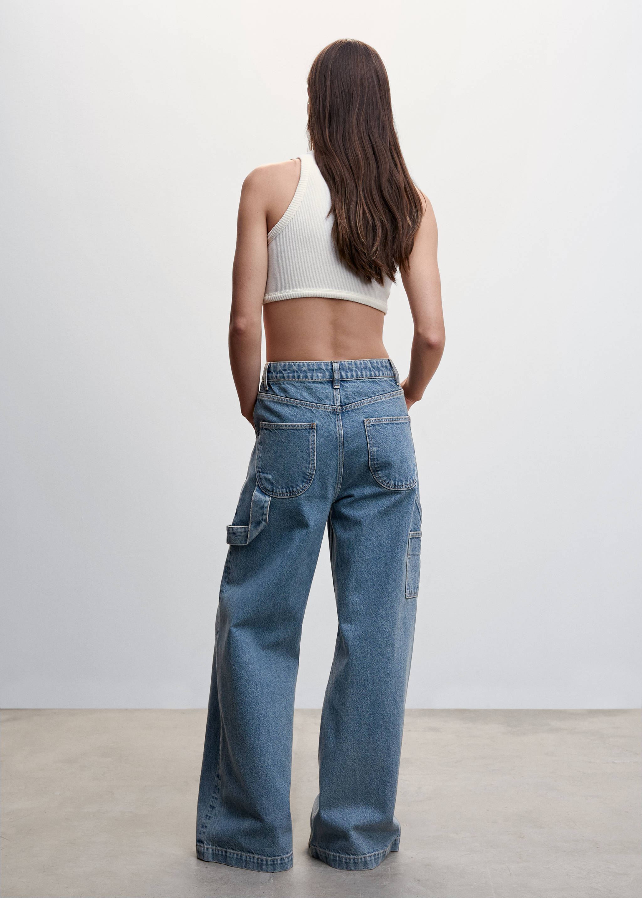 Jean wideleg taille basse - Verso de l’article