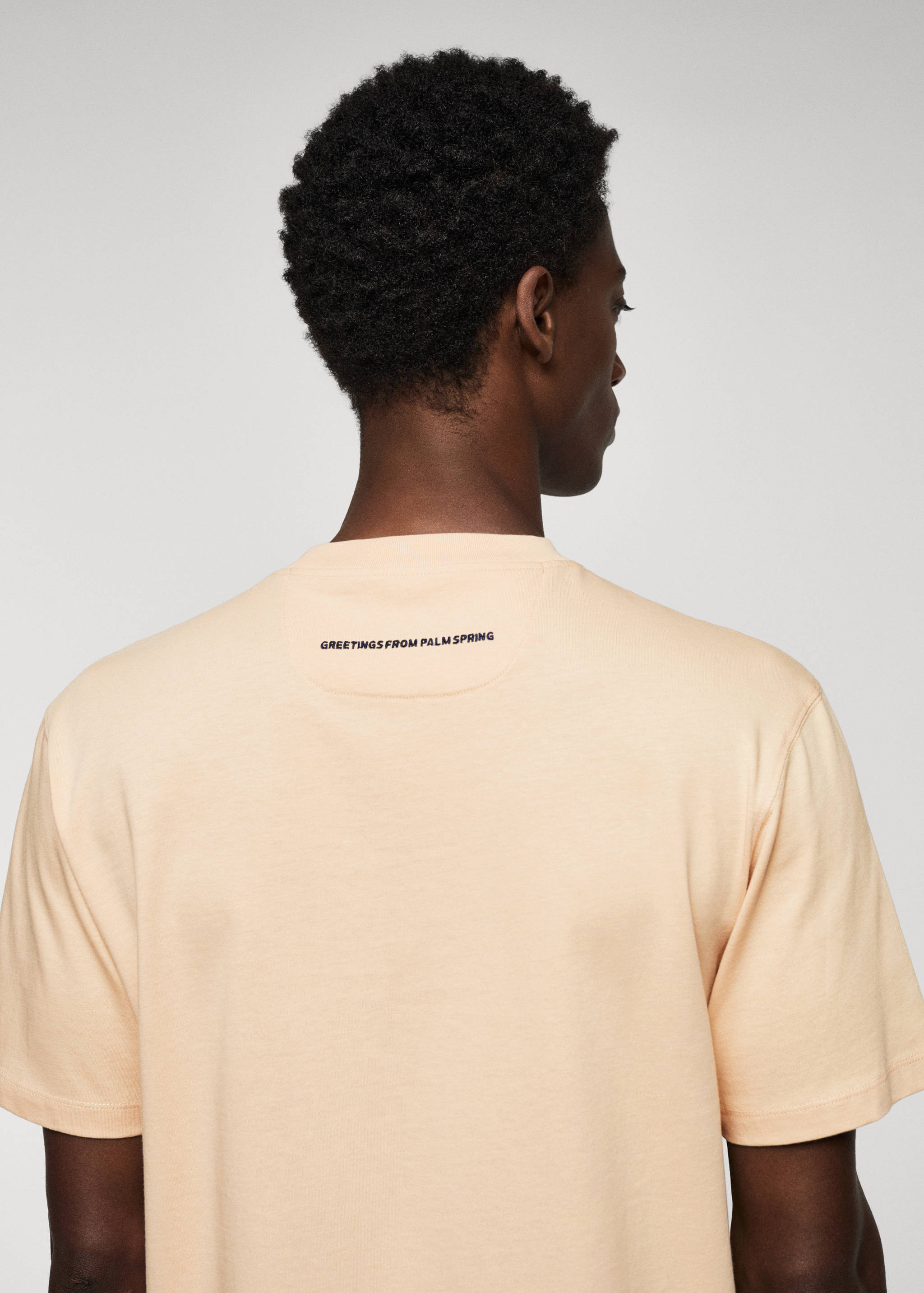 تي شيرت مطبوع 100% قطن - تفاصيل المنتج 2