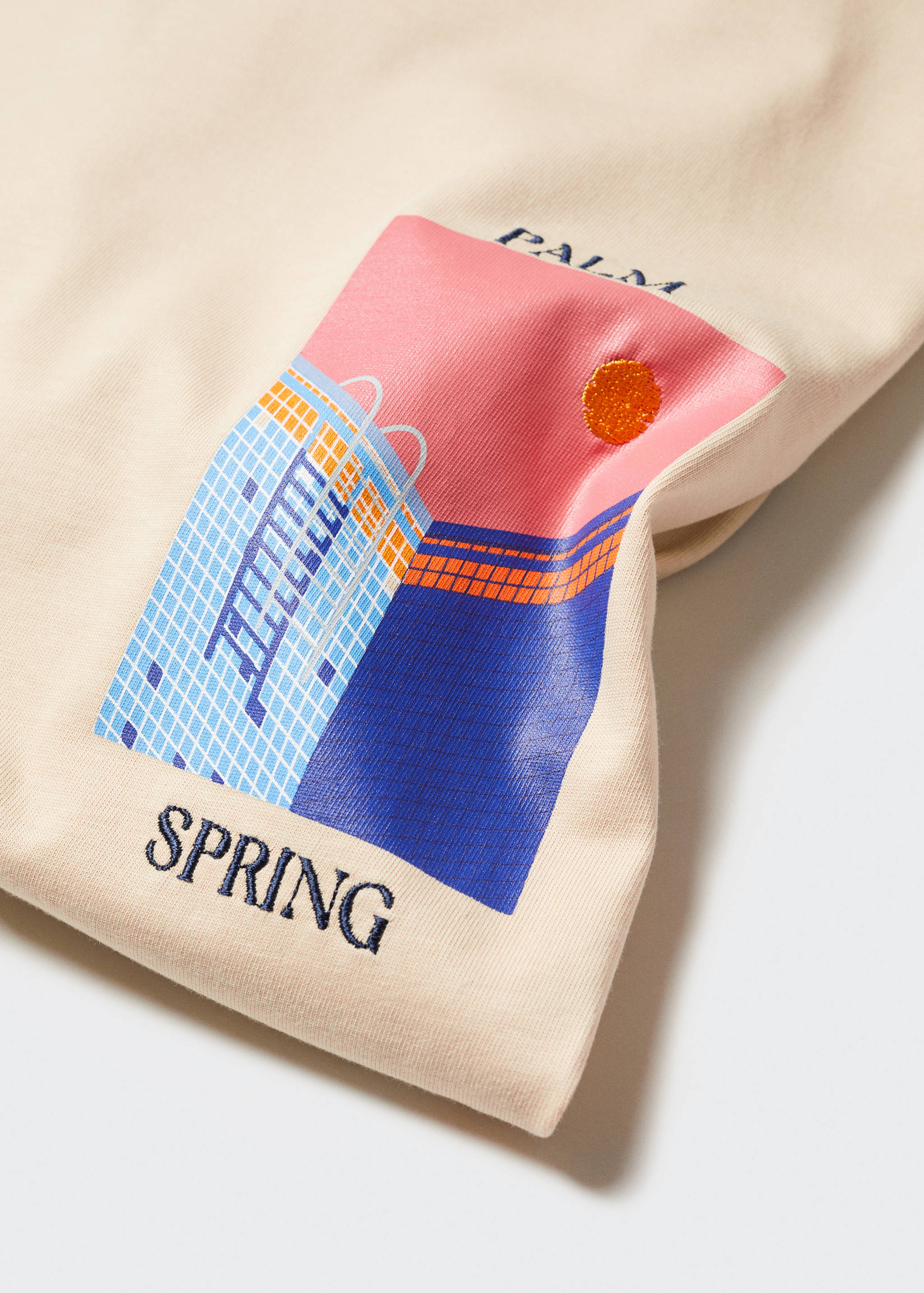 تي شيرت مطبوع 100% قطن - تفاصيل المنتج 8