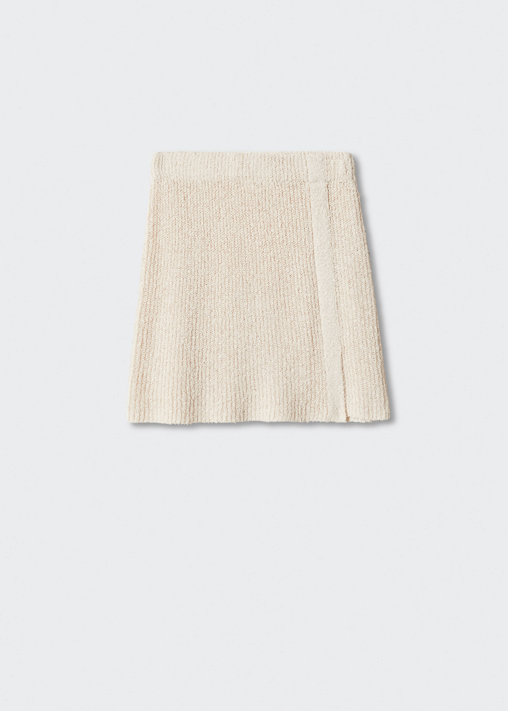 Knitted miniskirt - Article without model