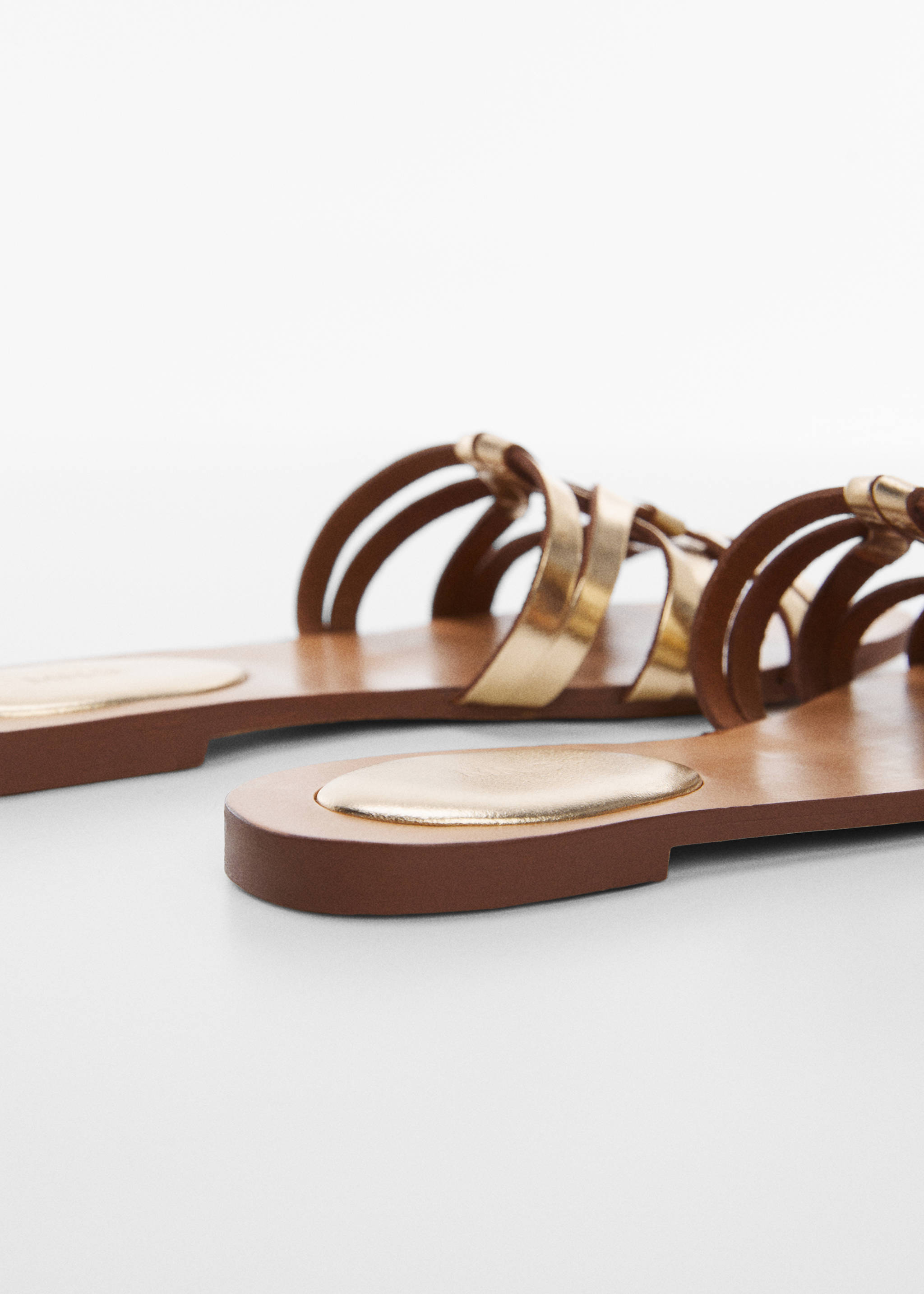 Leather straps sandals - Details of the article 2