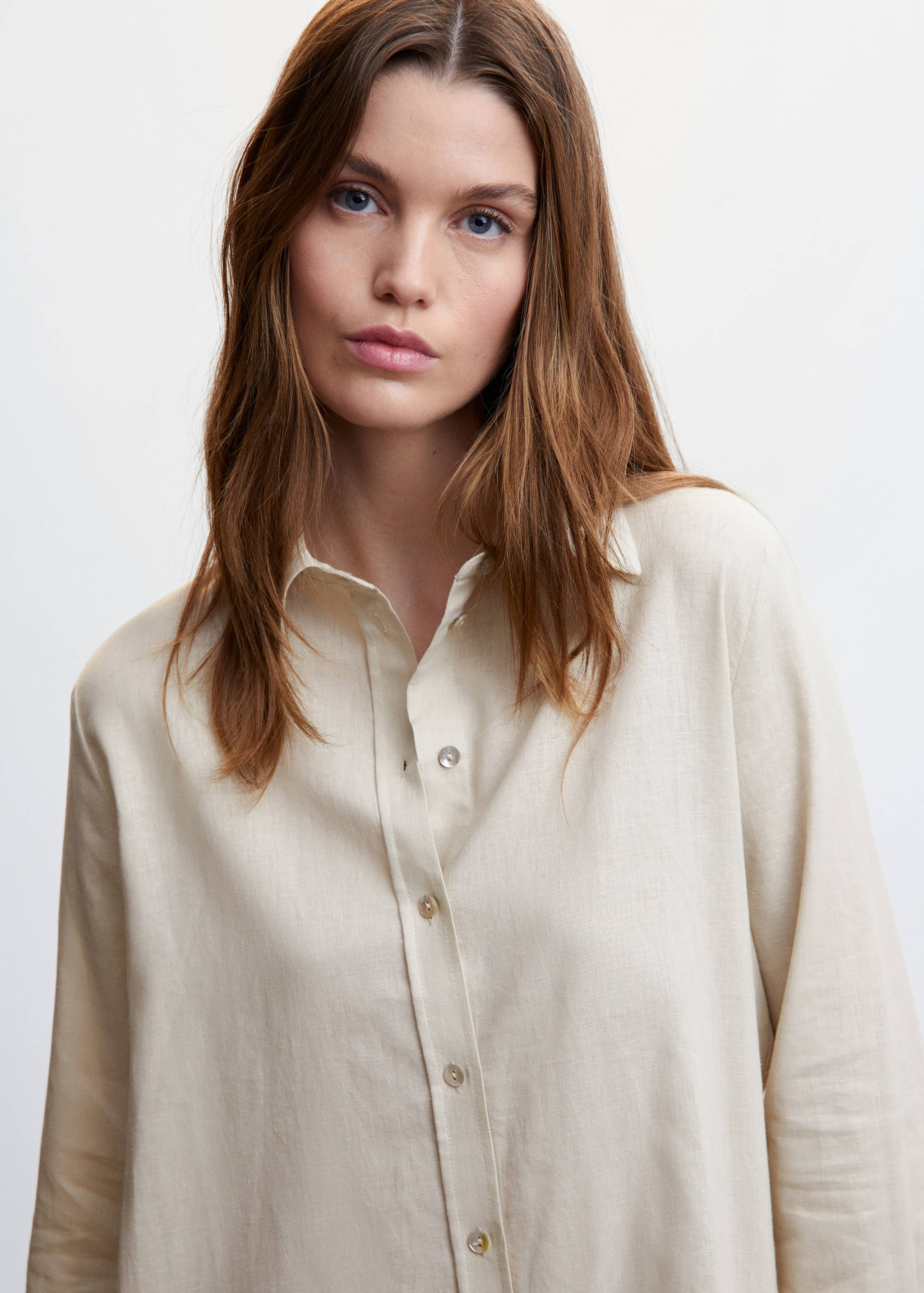 قميص نوم من الكتان - تفاصيل المنتج 1