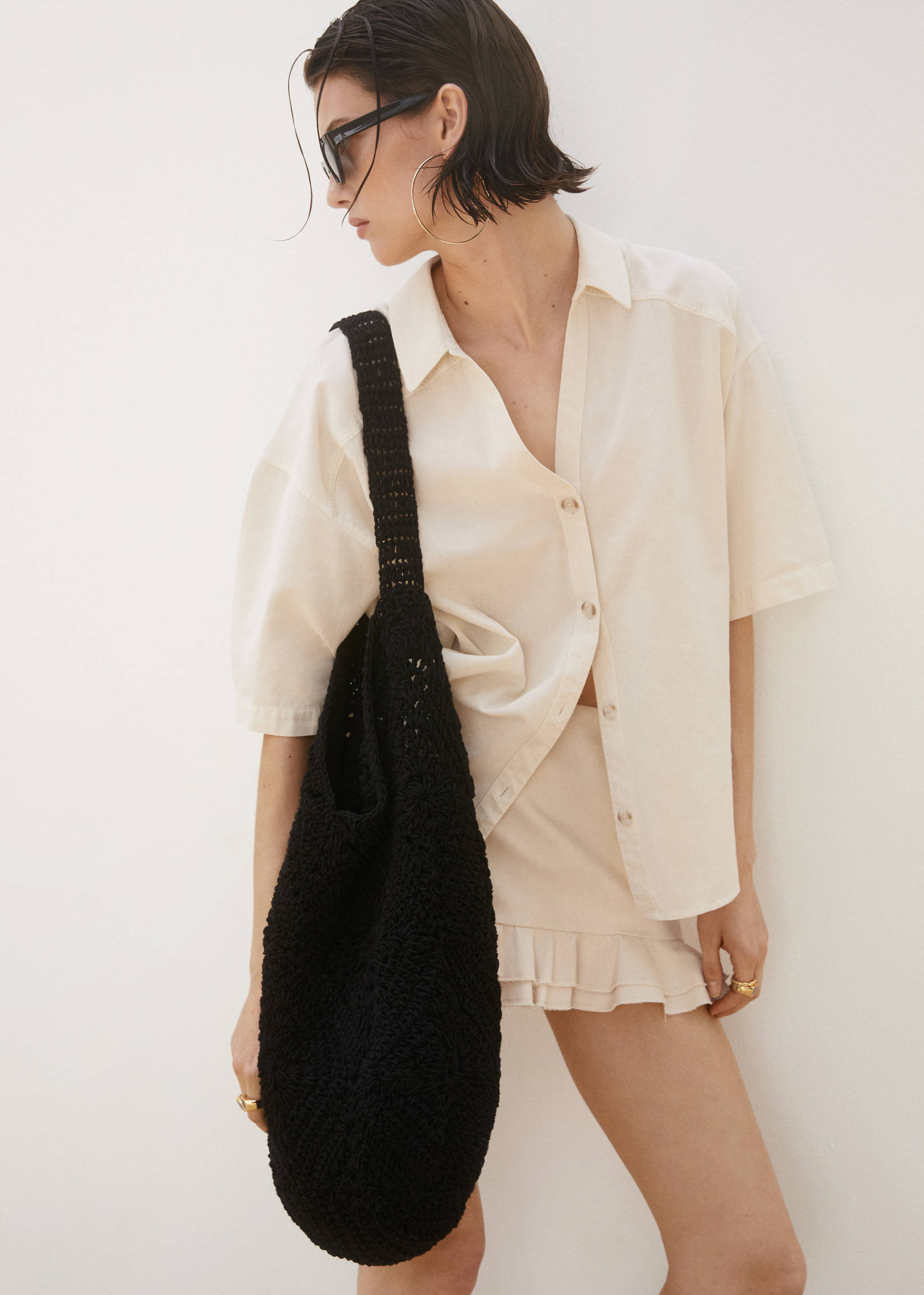 Sac seau crochet - Plan général