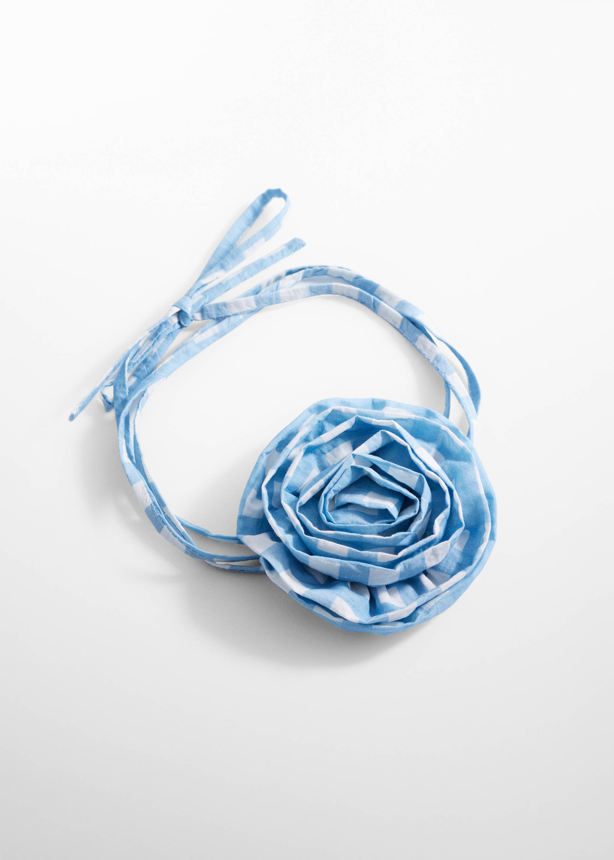 Printed flower choker - Article without model