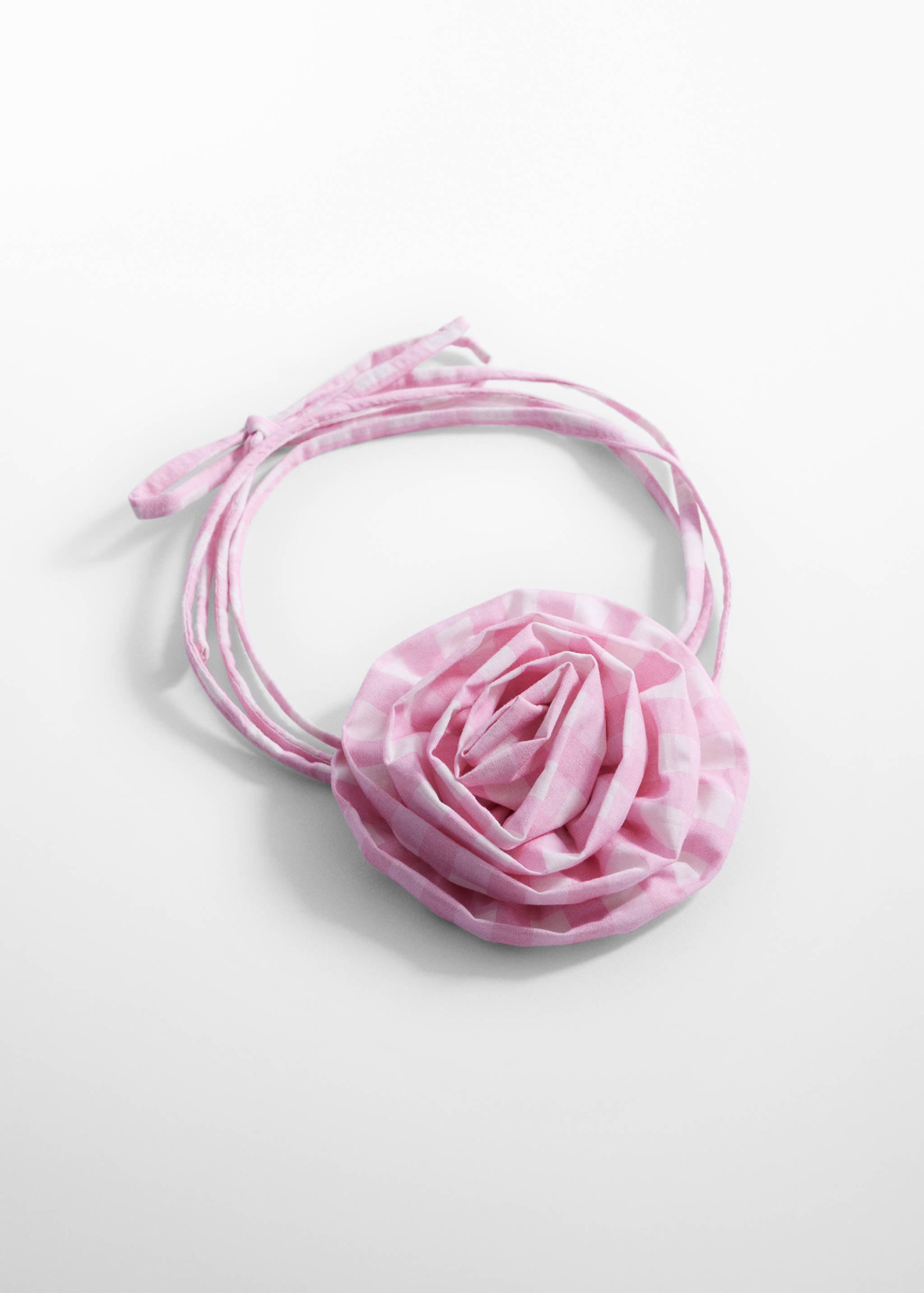 Printed flower choker - Article without model