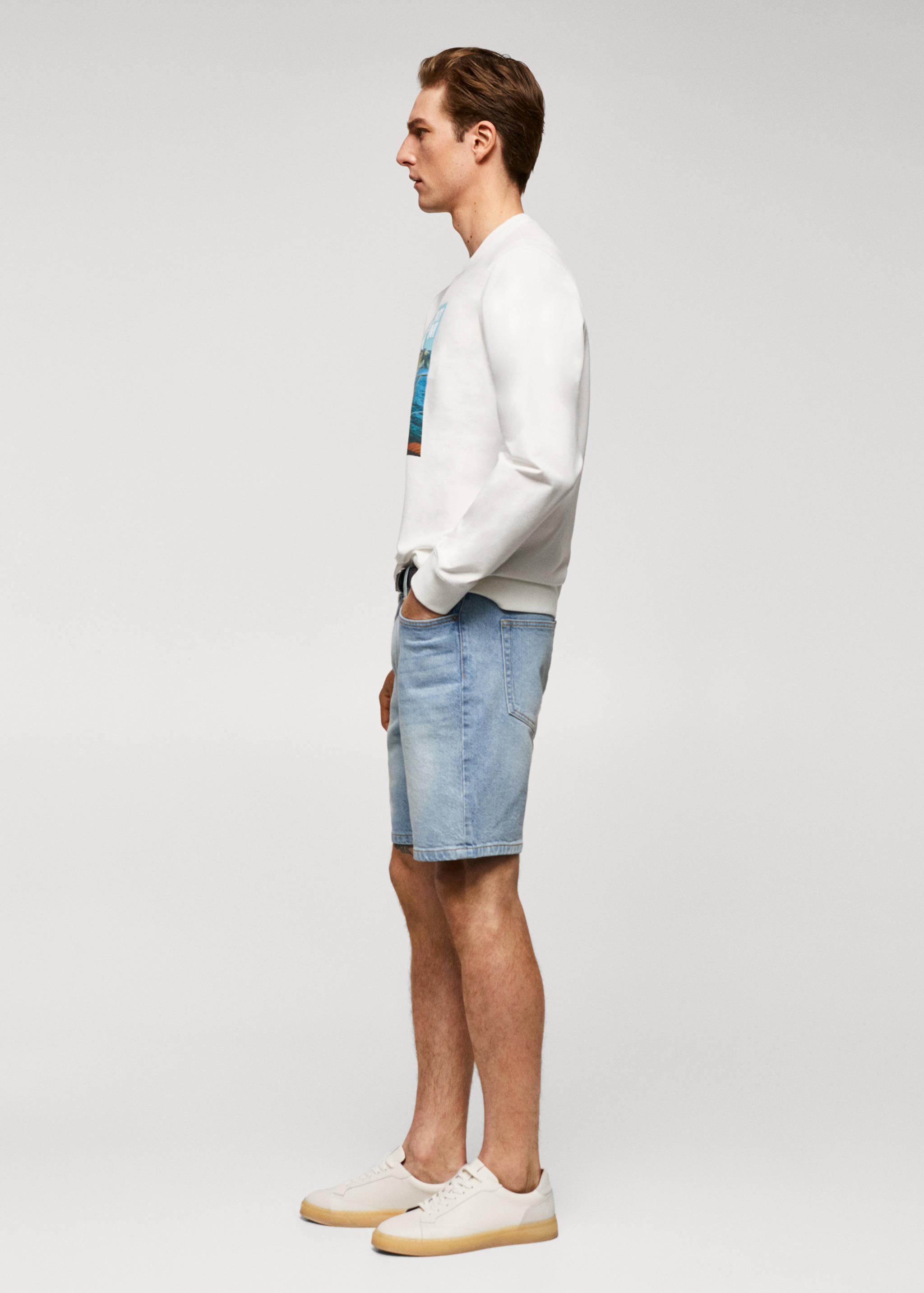 Sweat-shirt coton imprimé - Détail de l'article 2