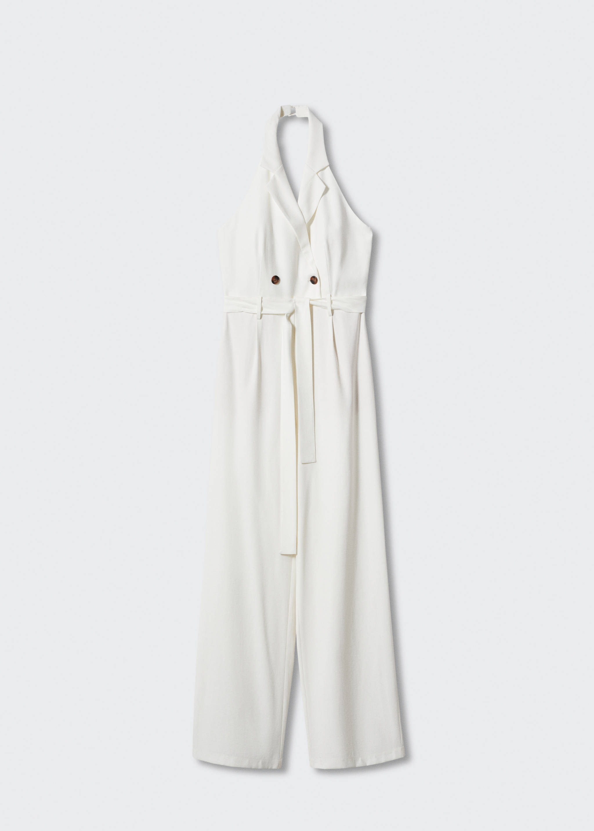 Open back halter jumpsuit - Article without model