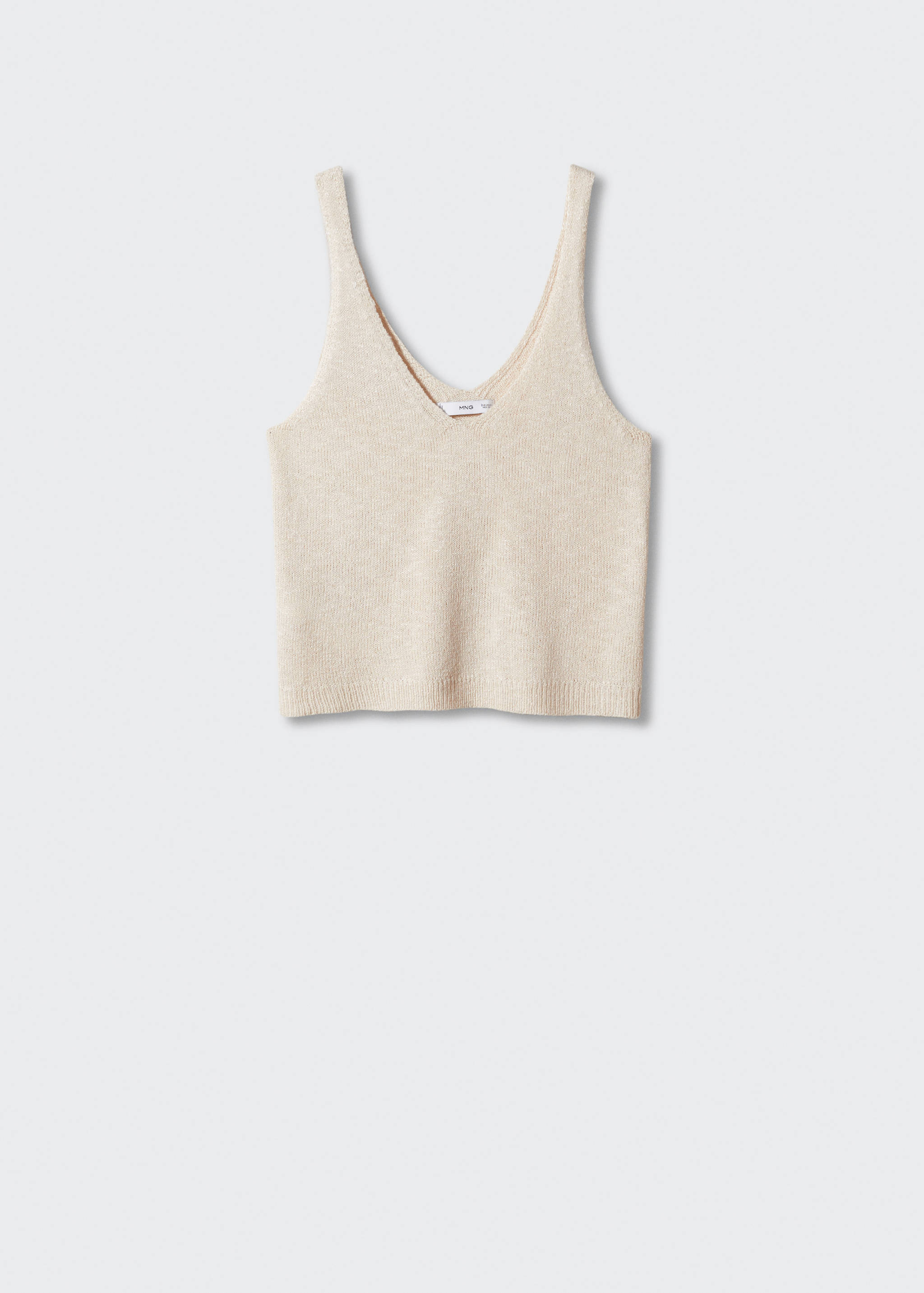 针织吊带上衣 - null