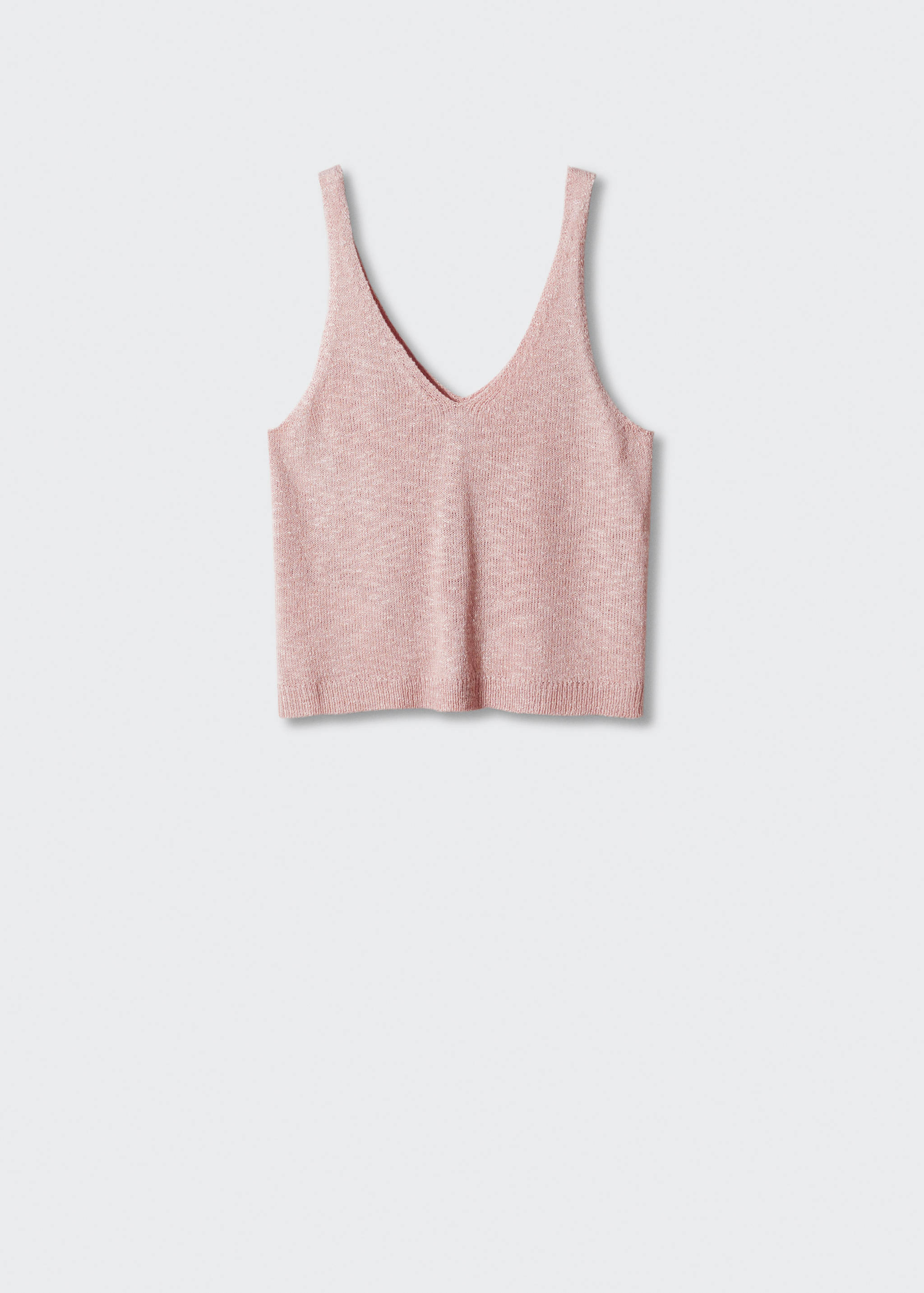 针织吊带上衣 - null