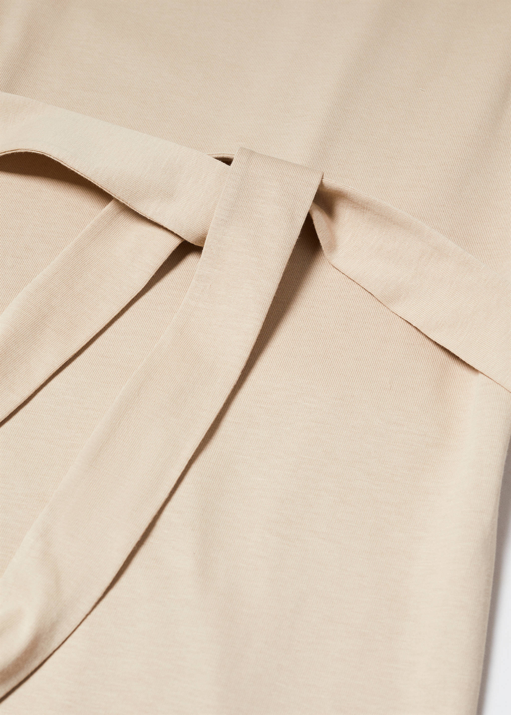 فستان قصير به عقدة أنشوطية - تفاصيل المنتج 8