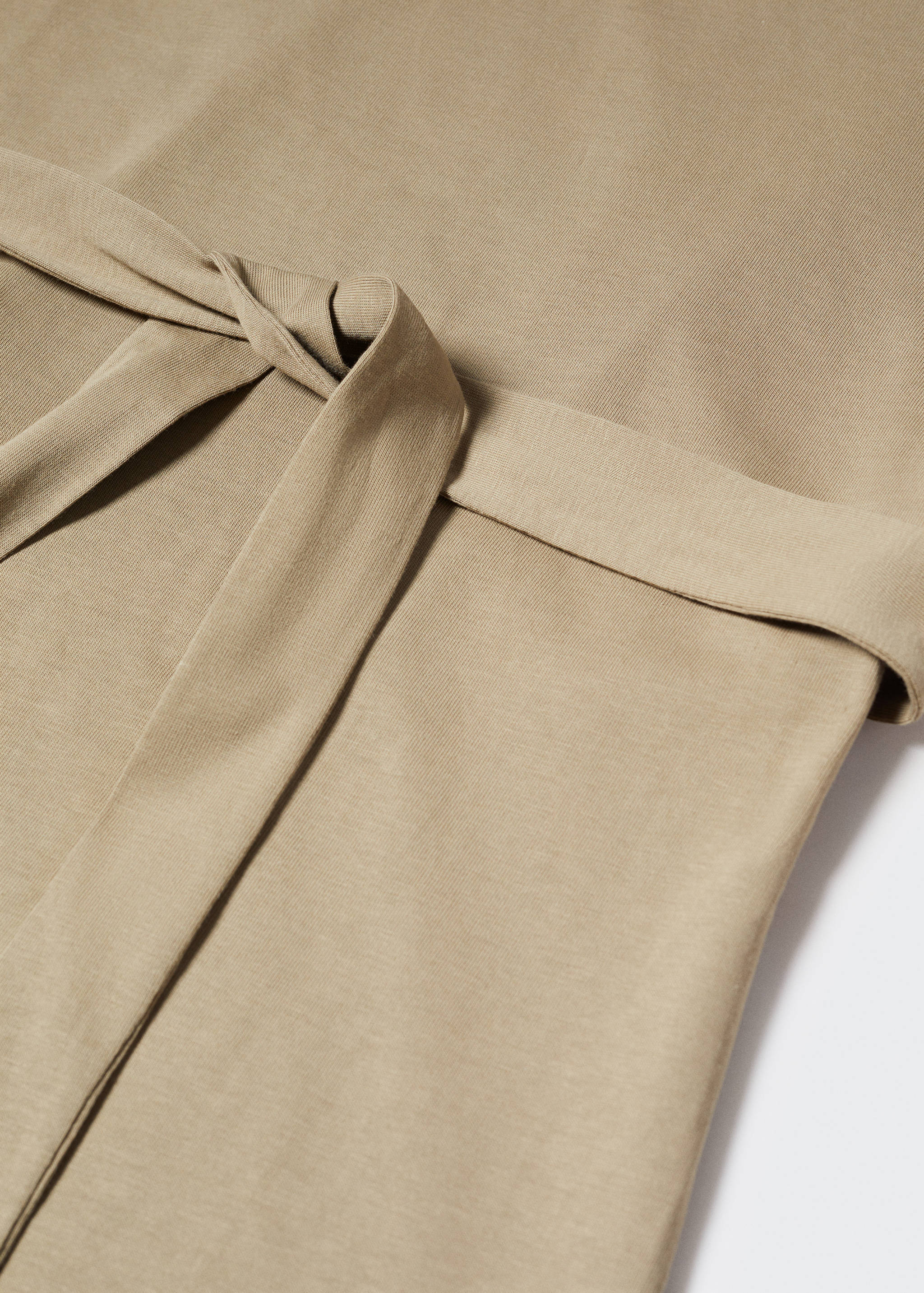 فستان قصير به عقدة أنشوطية - تفاصيل المنتج 8