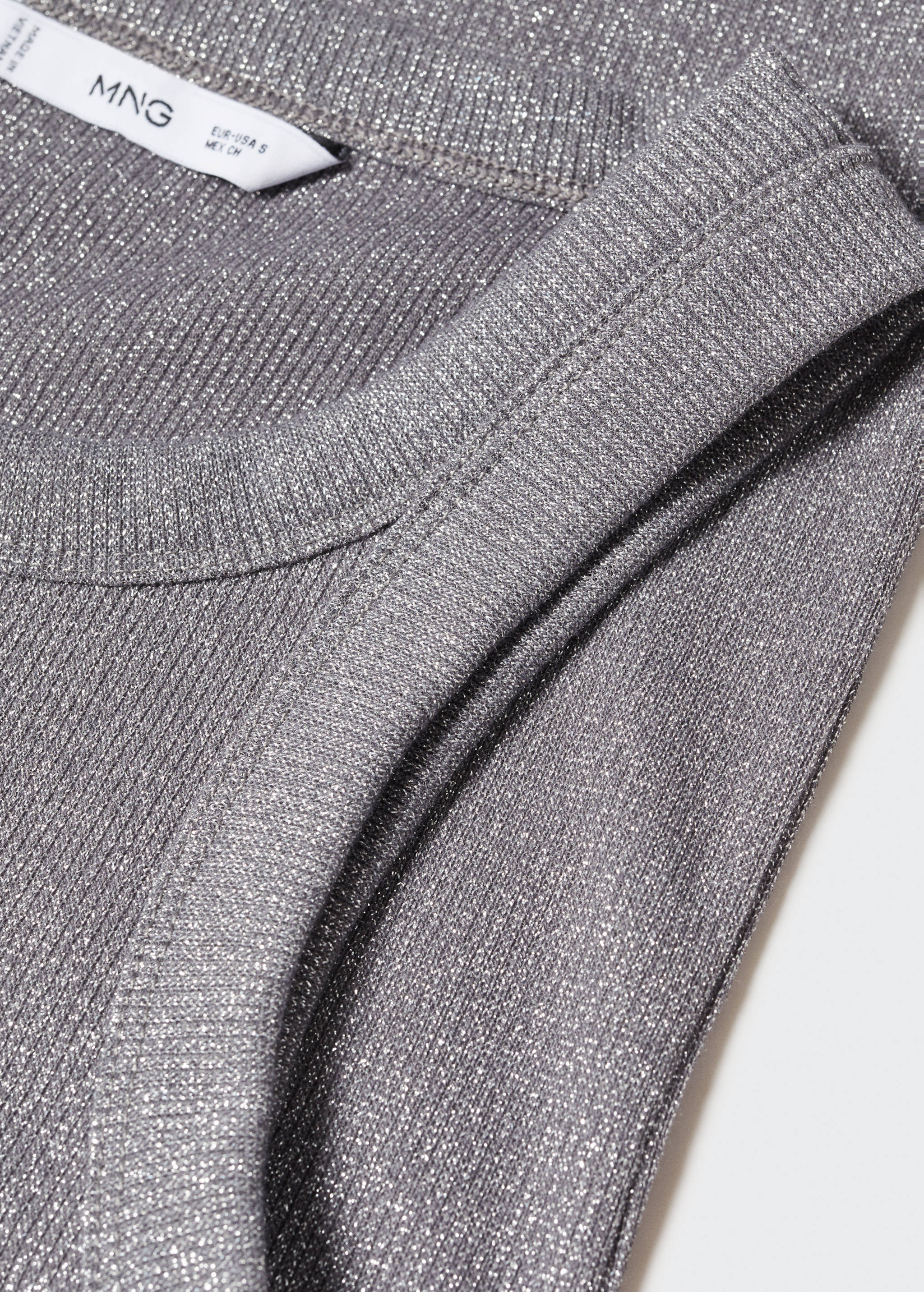 Top côtelé métallisé - Détail de l'article 8