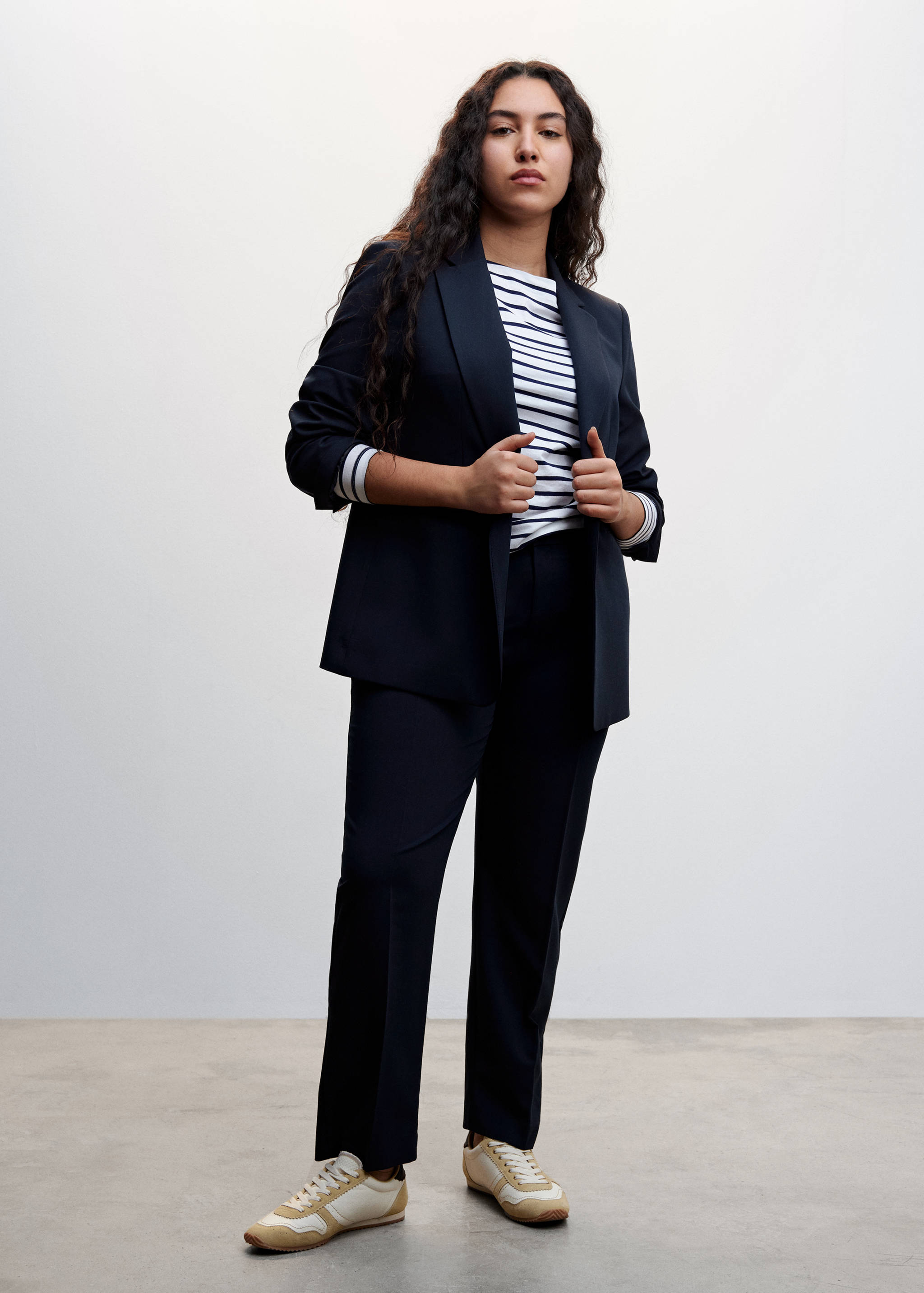 Fitted suit jacket - Details of the article 3