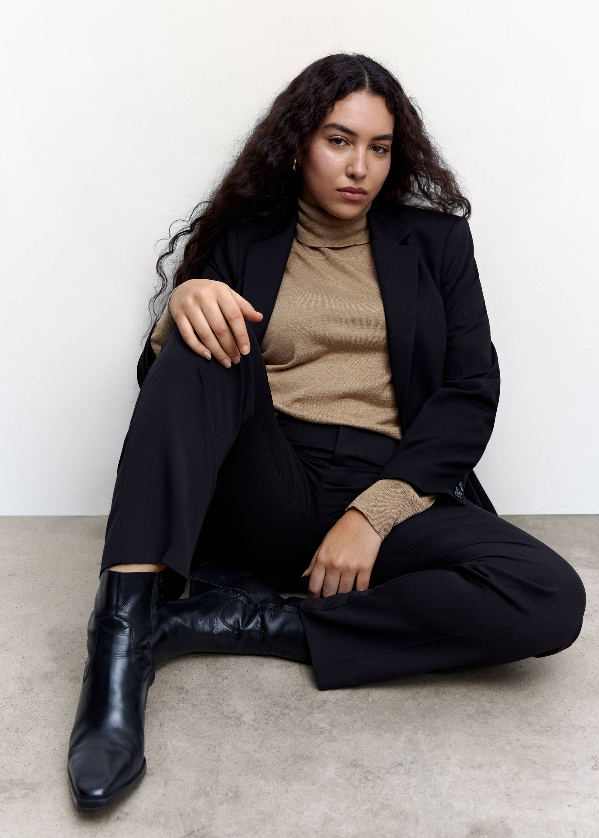 Прямые костюмные брюки - Деталь изделия 4