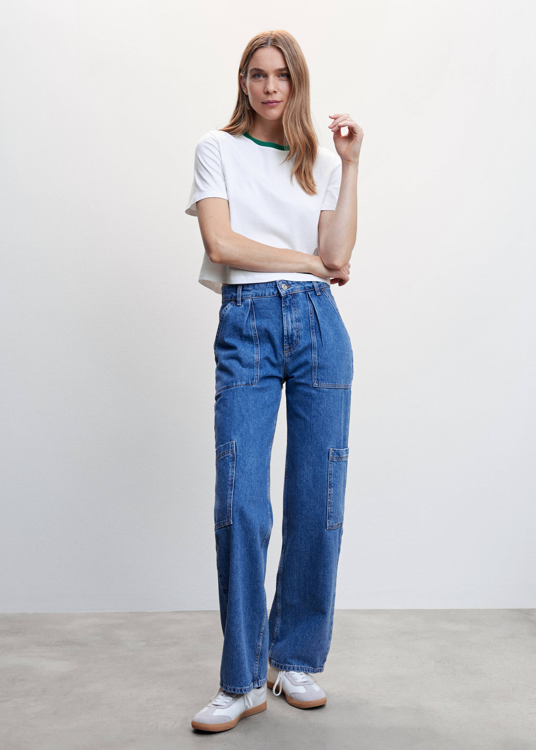 Short-sleeved cotton t-shirt - General plane