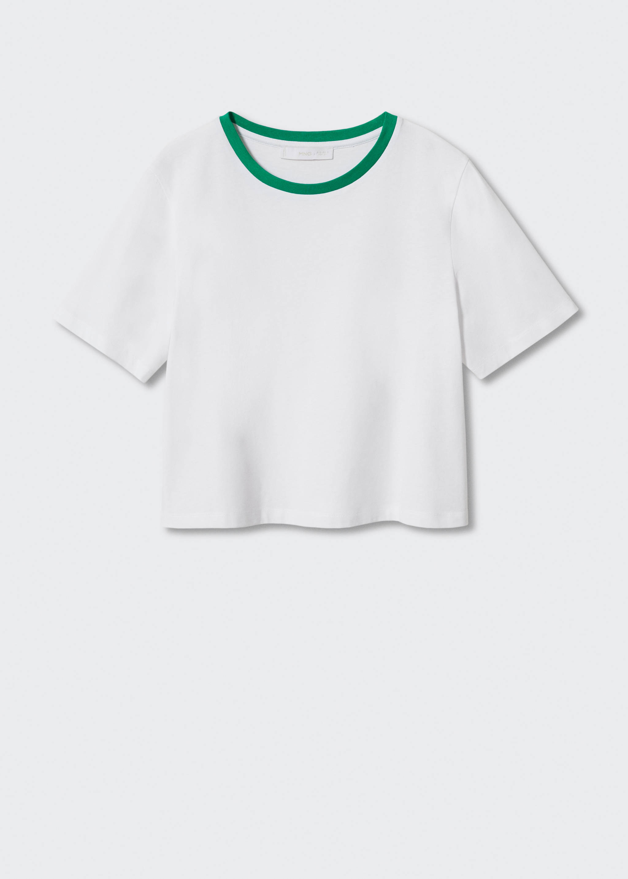 Short-sleeved cotton t-shirt - Article without model