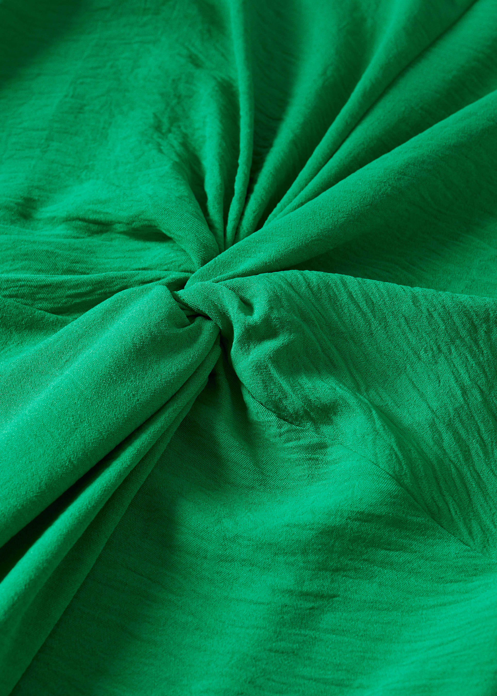 Knot textured dress - Details of the article 8