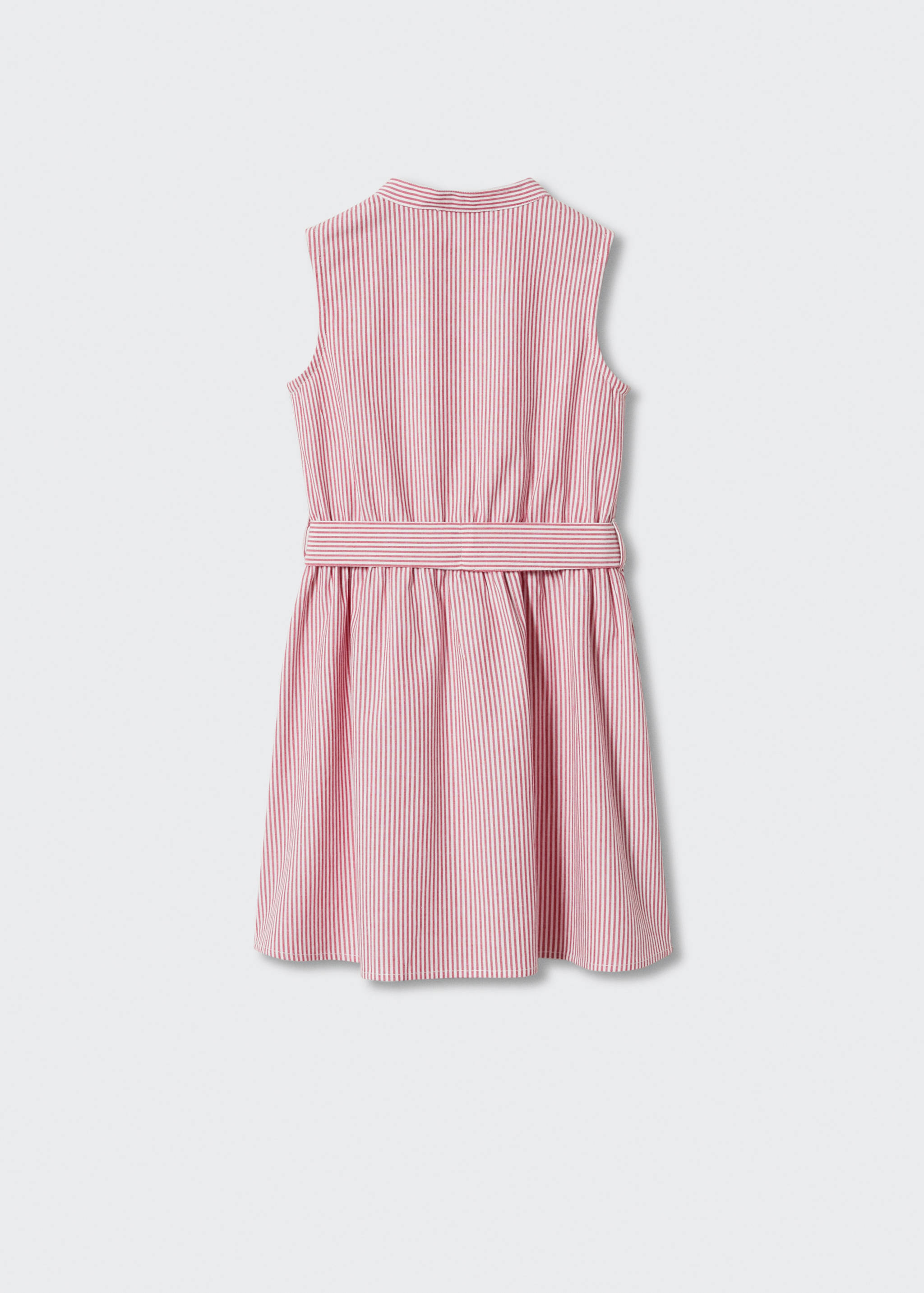 Robe à rayures avec ceinture - Verso de l’article