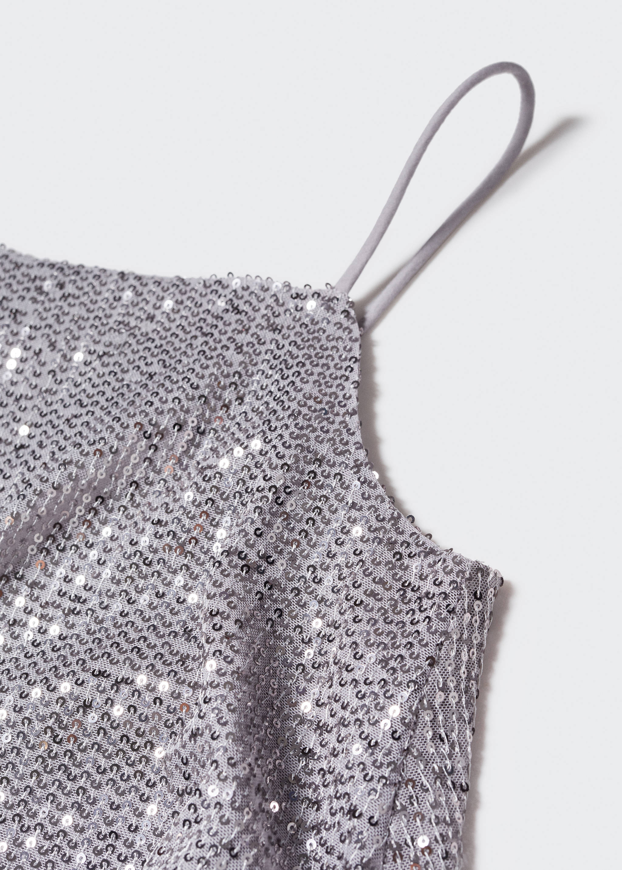 Блестящий топ с пайетками - Деталь изделия 8