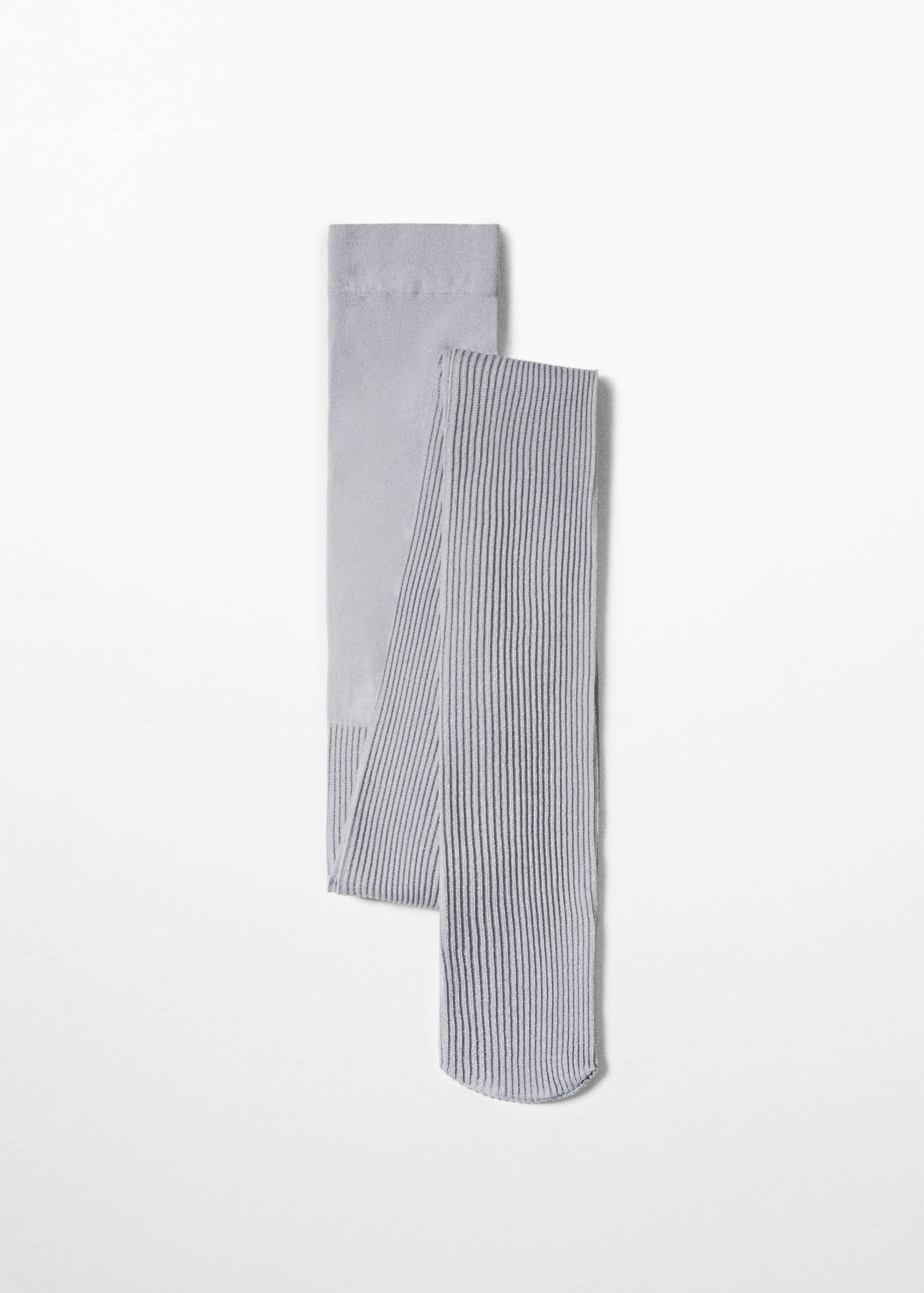 Lurex ribbed stockings - Article without model