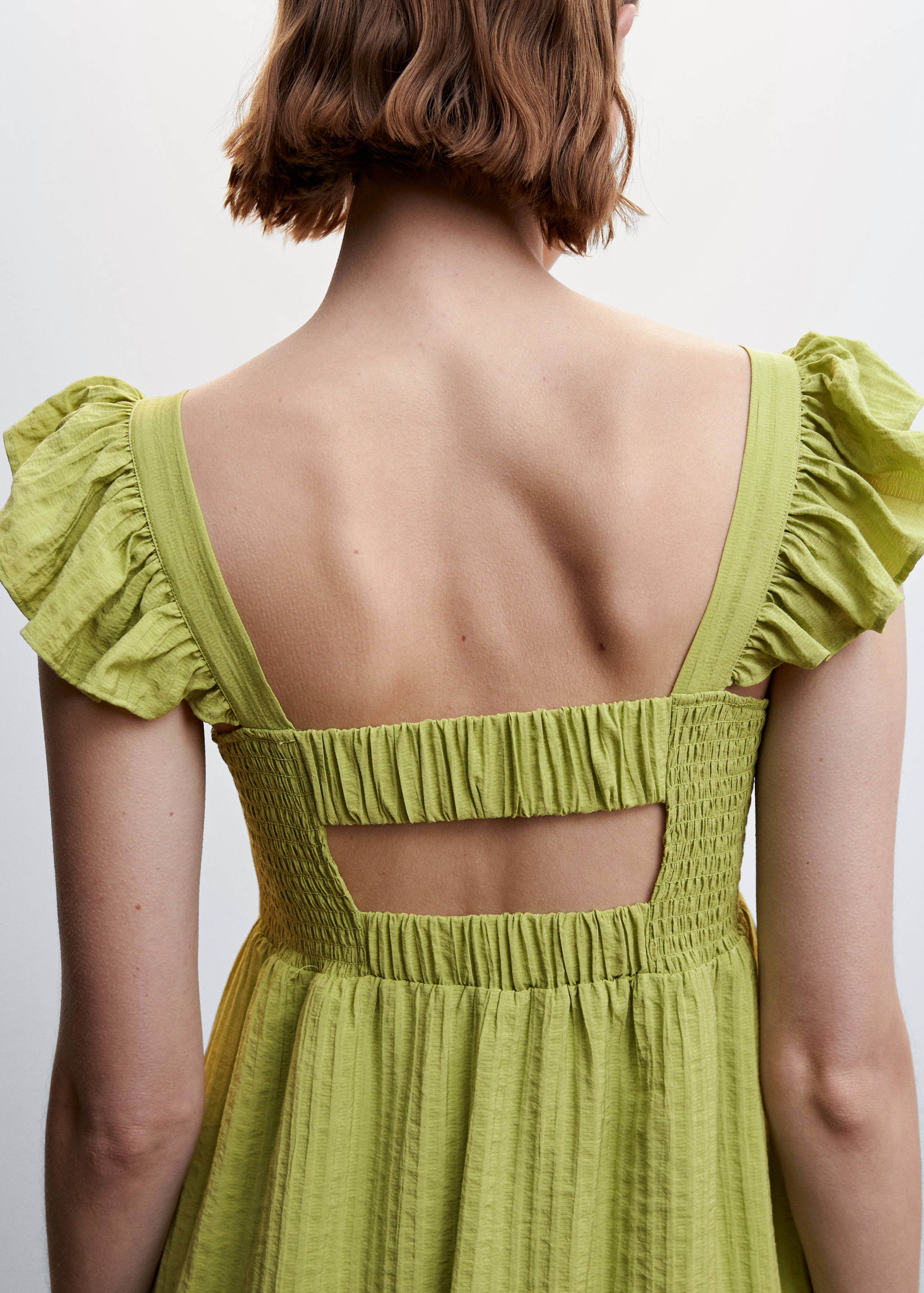 Short ruffled dress - Details of the article 6