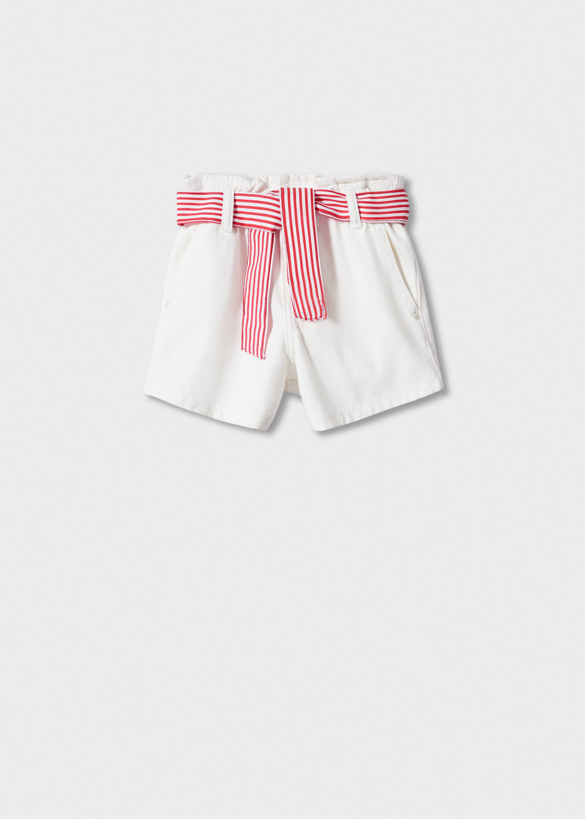 Belt cotton shorts - Article without model