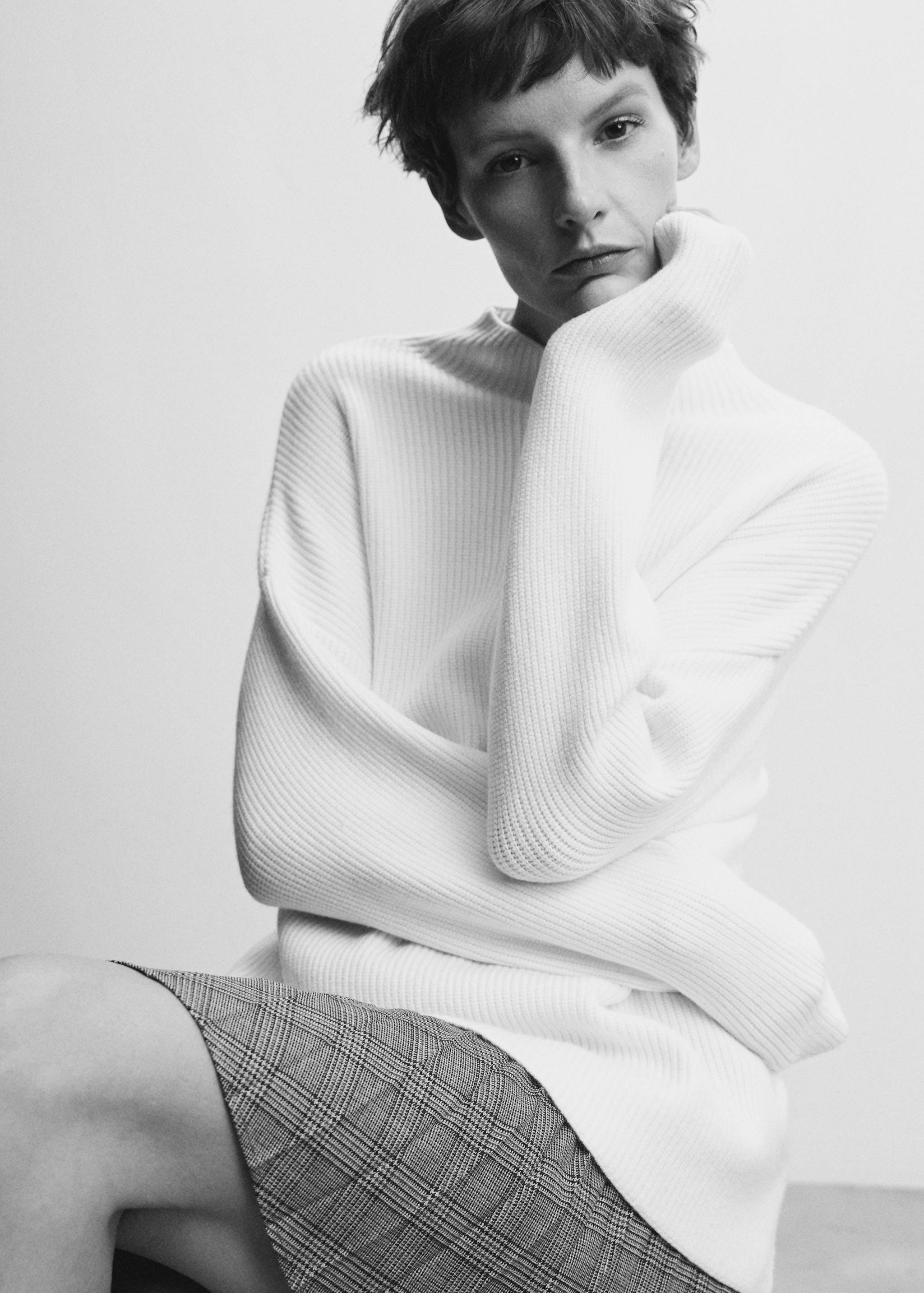 Striped rib sweater - Details of the article 2