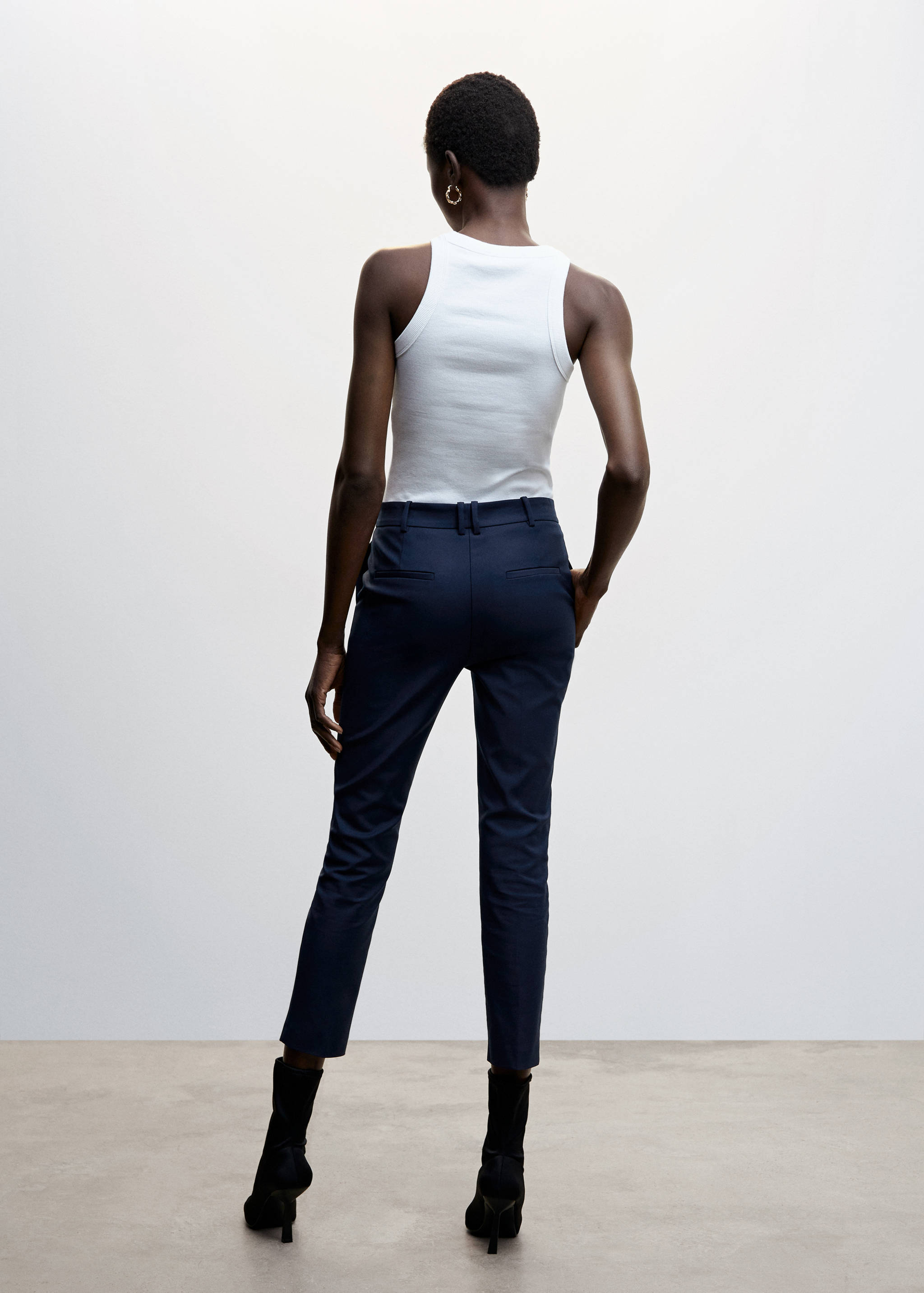 Skinny suit trousers - Reverse of the article