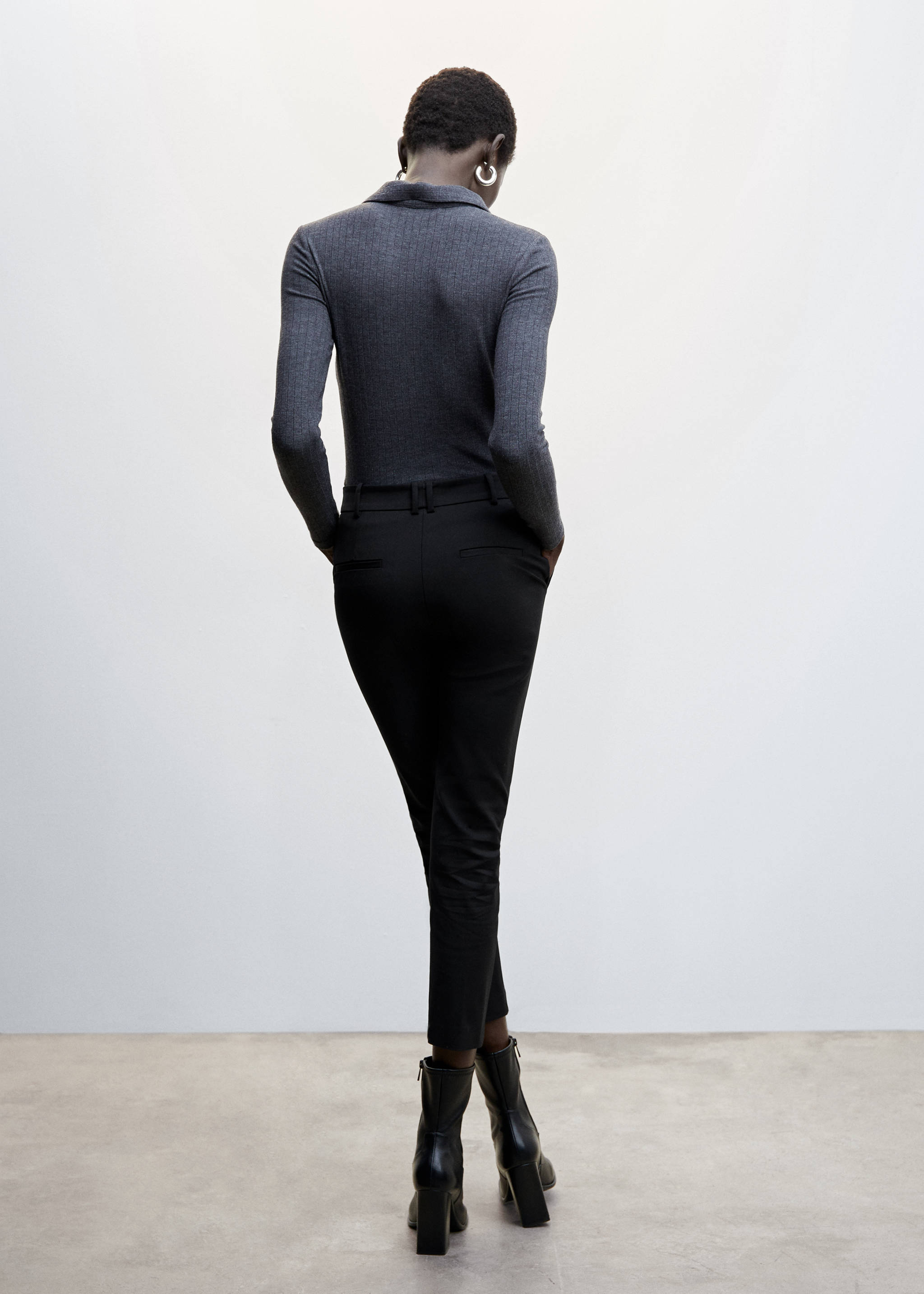 Skinny suit trousers - Reverse of the article