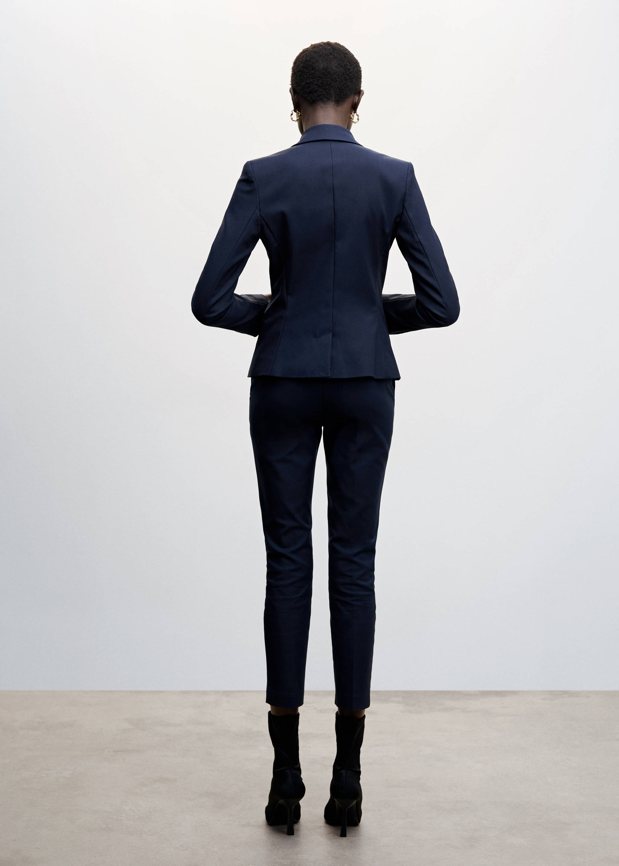 Structured suit blazer - Reverse of the article
