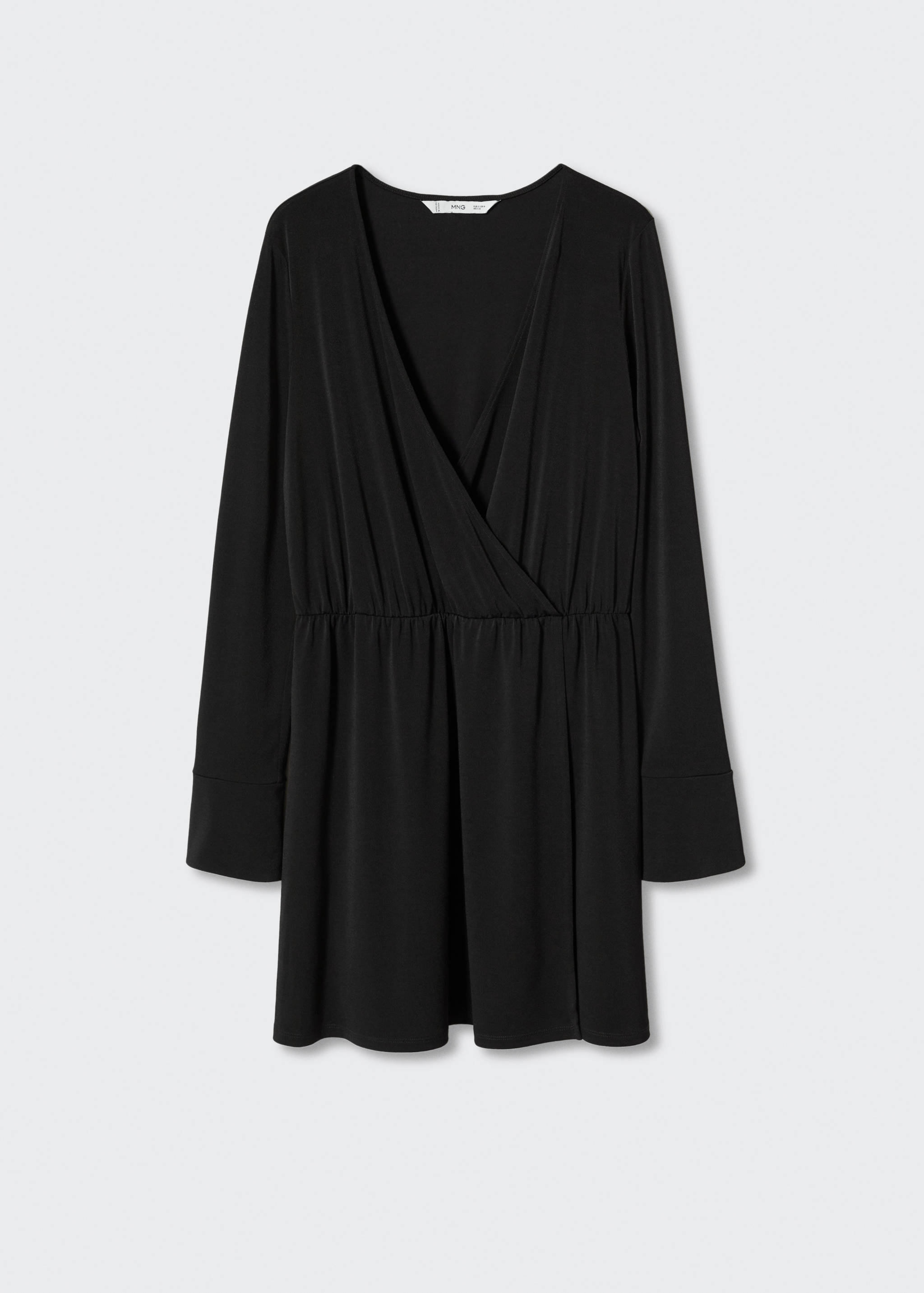 Wrap neckline dress - Article without model