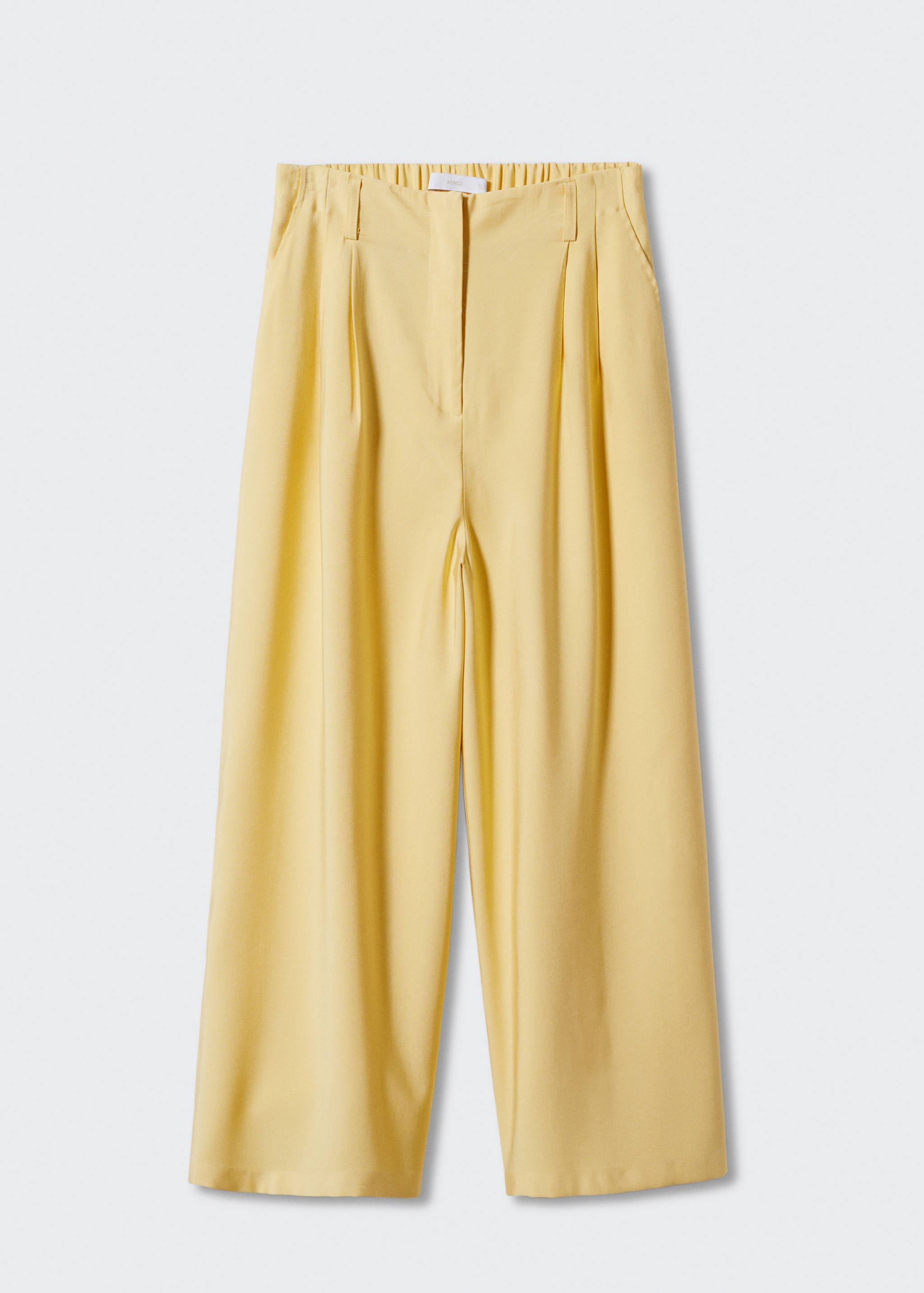 Pleated culottes trousers - Article without model